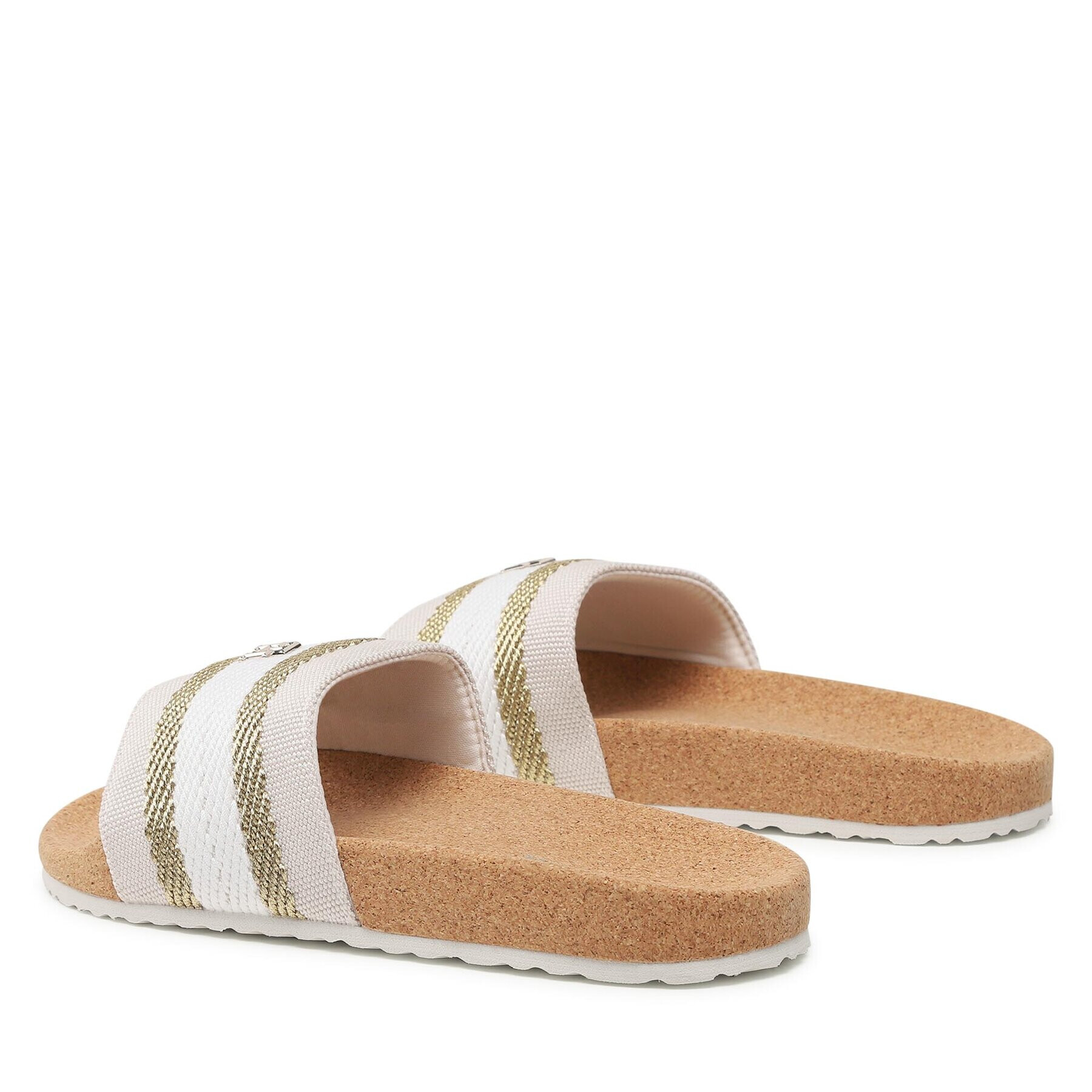 Tommy Hilfiger Чехли Fresh Webbing Slide FW0FW06983 Екрю - Pepit.bg