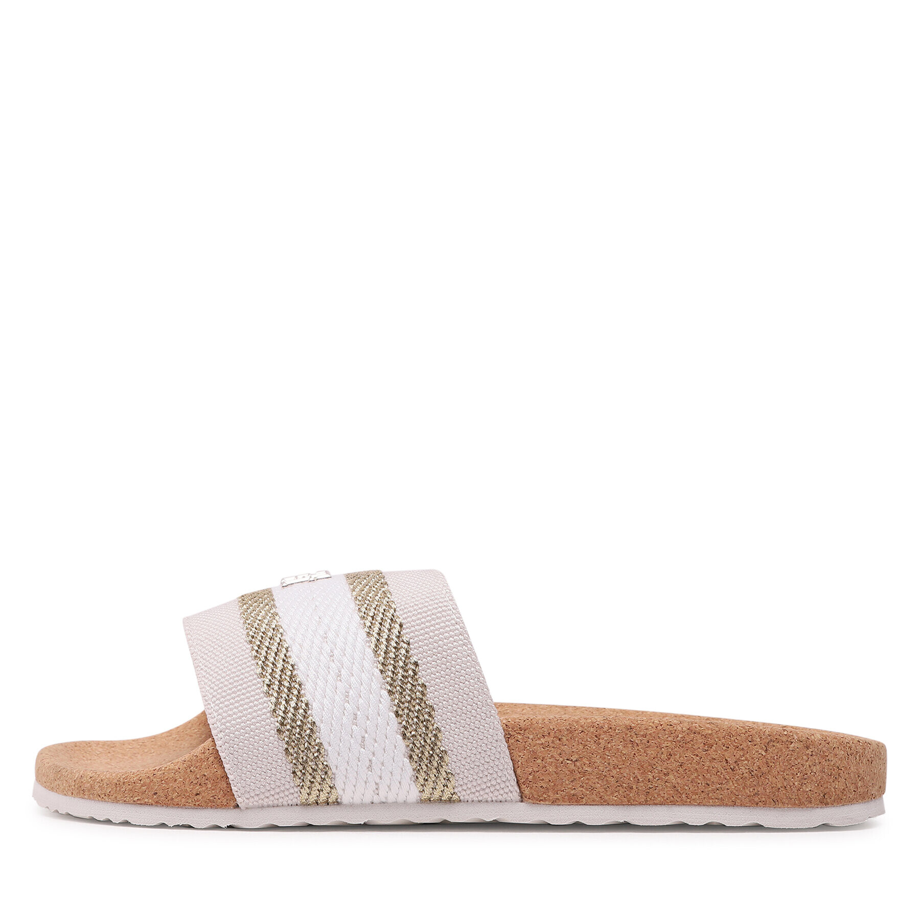 Tommy Hilfiger Чехли Fresh Webbing Slide FW0FW06983 Екрю - Pepit.bg