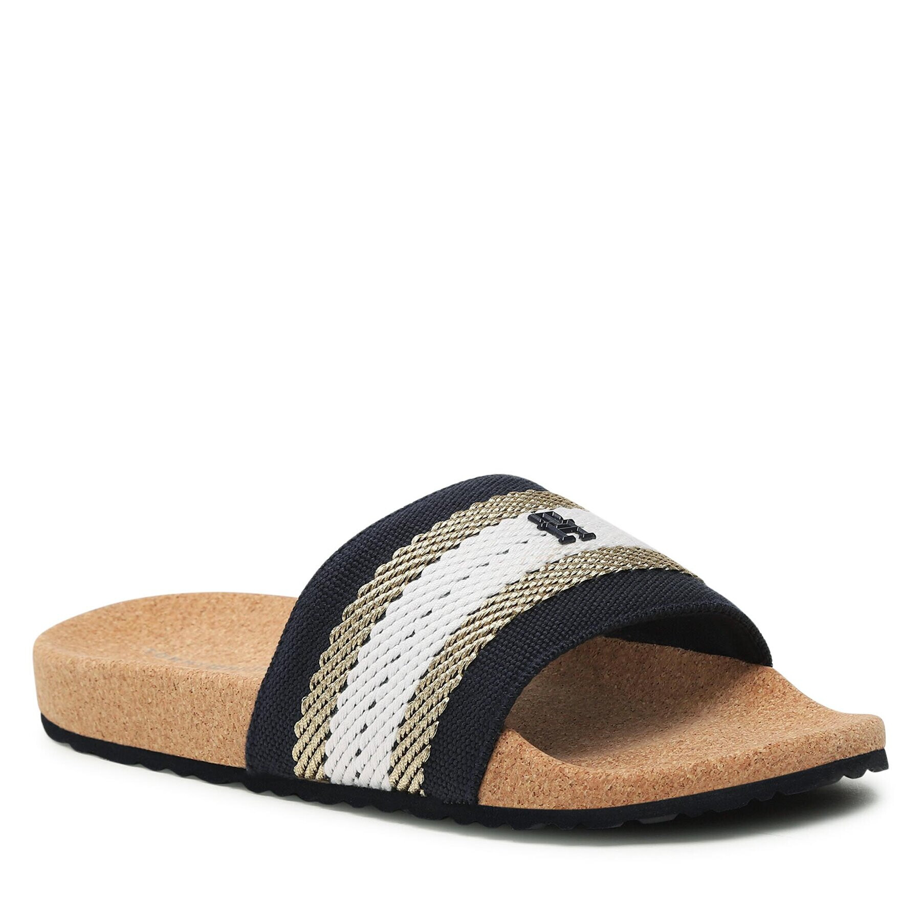 Tommy Hilfiger Чехли Fresh Webbing Slide FW0FW06983 Тъмносин - Pepit.bg