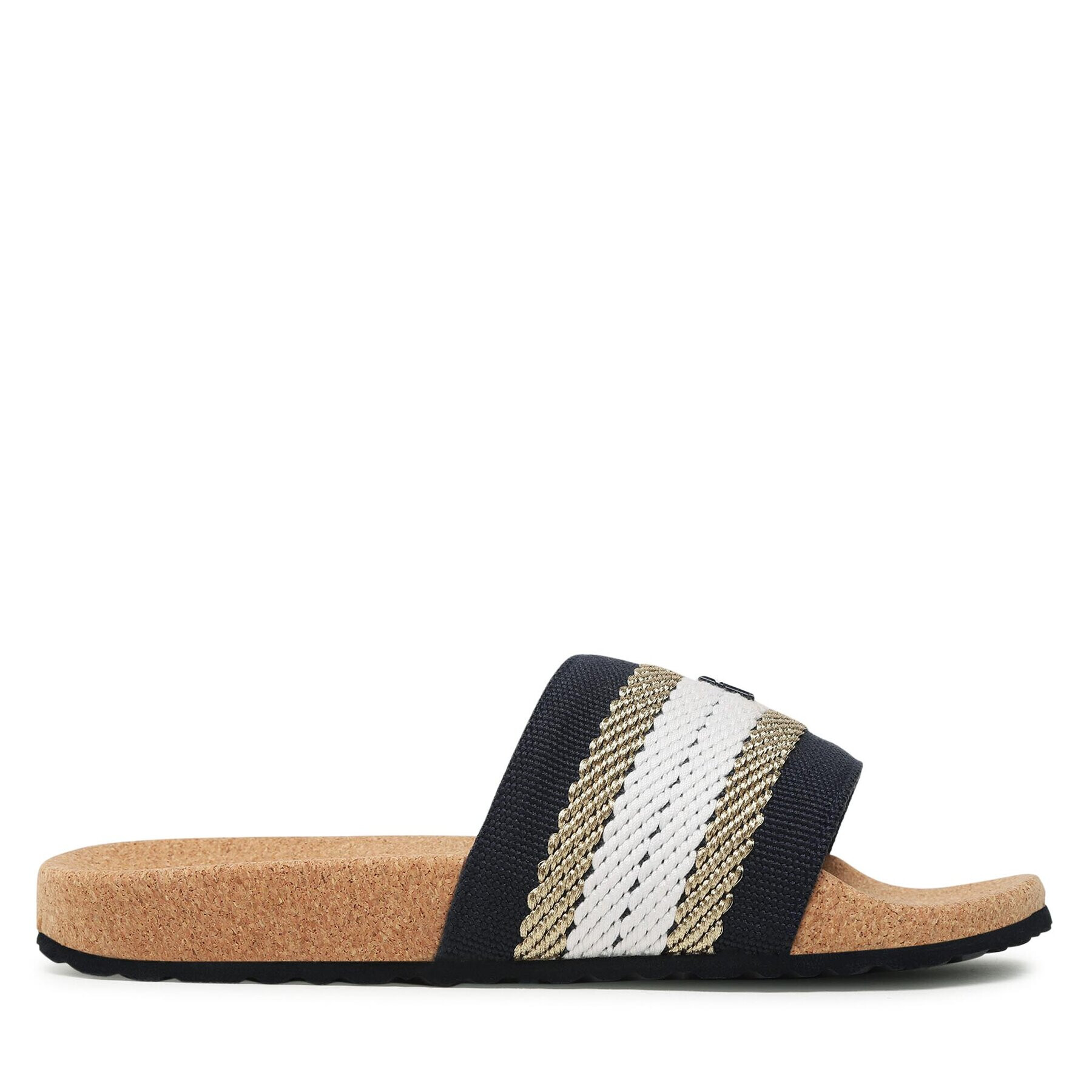 Tommy Hilfiger Чехли Fresh Webbing Slide FW0FW06983 Тъмносин - Pepit.bg