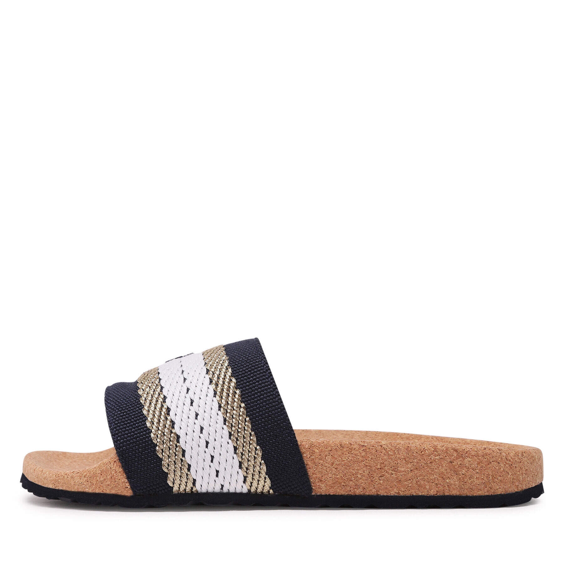 Tommy Hilfiger Чехли Fresh Webbing Slide FW0FW06983 Тъмносин - Pepit.bg