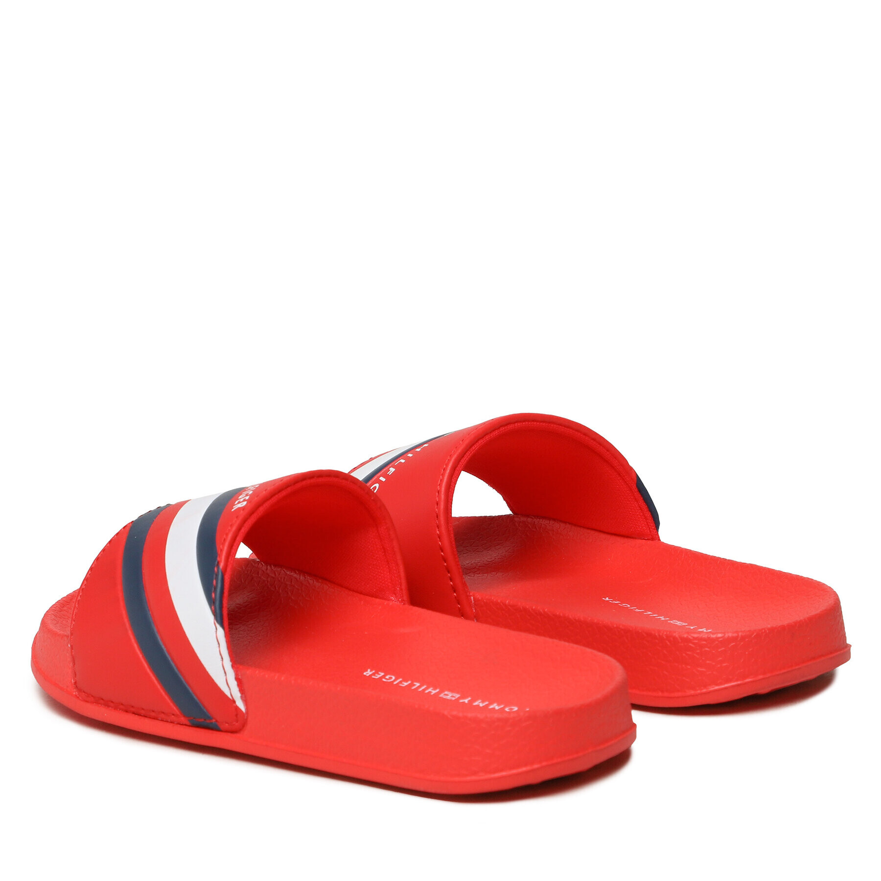 Tommy Hilfiger Чехли Maxi Velcro Pool Slide T3B0-32932-1172 M Червен - Pepit.bg
