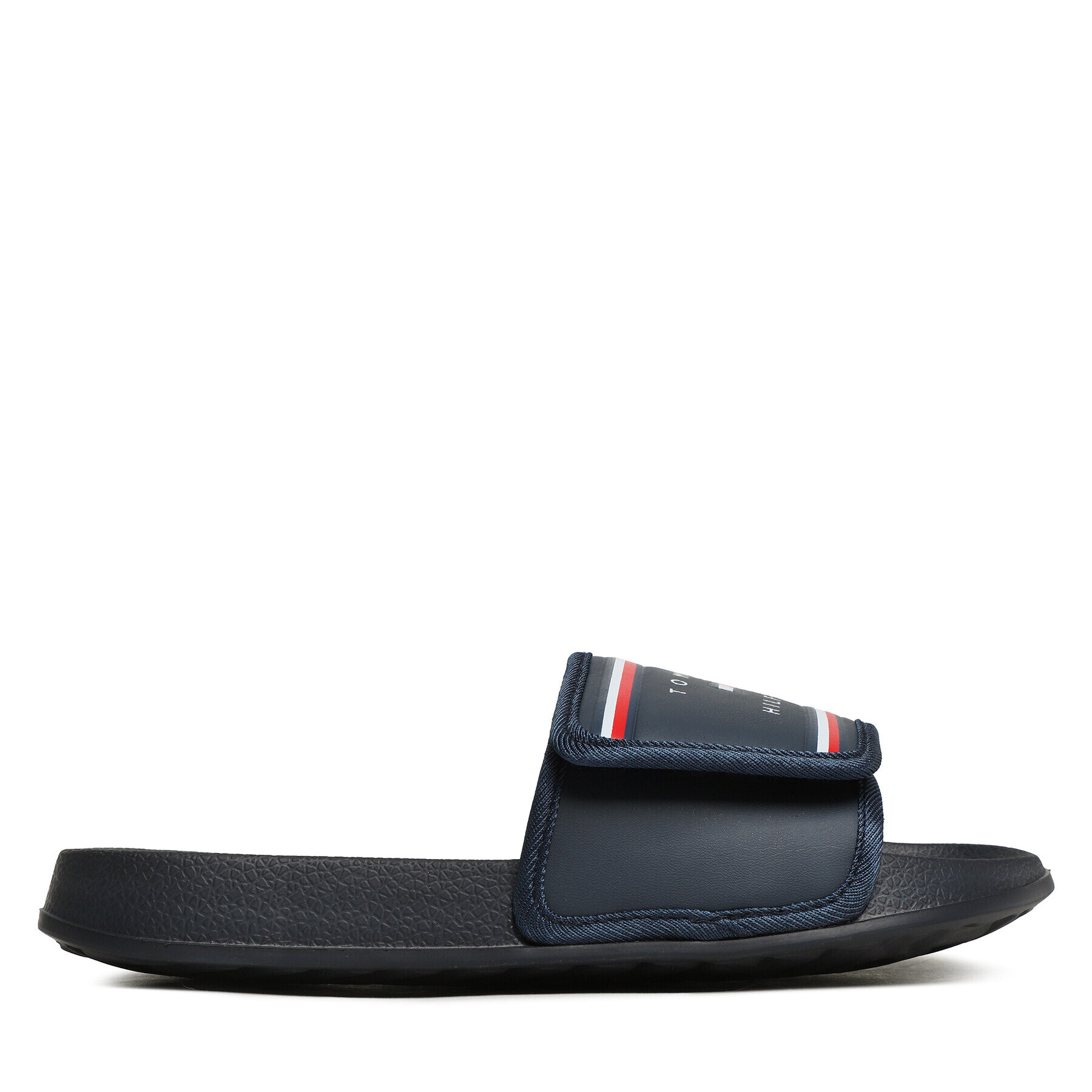 Tommy Hilfiger Чехли Maxi Velcro Pool Slide T3B0-32934-1172 S Тъмносин - Pepit.bg