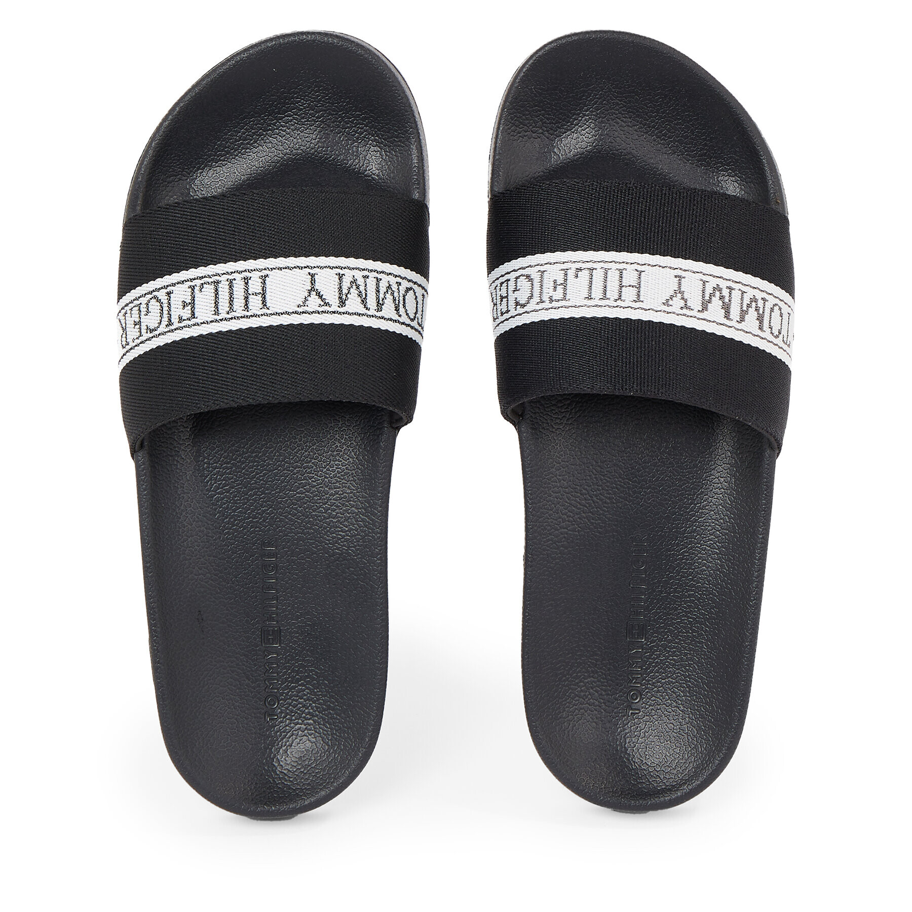Tommy Hilfiger Чехли Pool Slide FW0FW07556 Черен - Pepit.bg