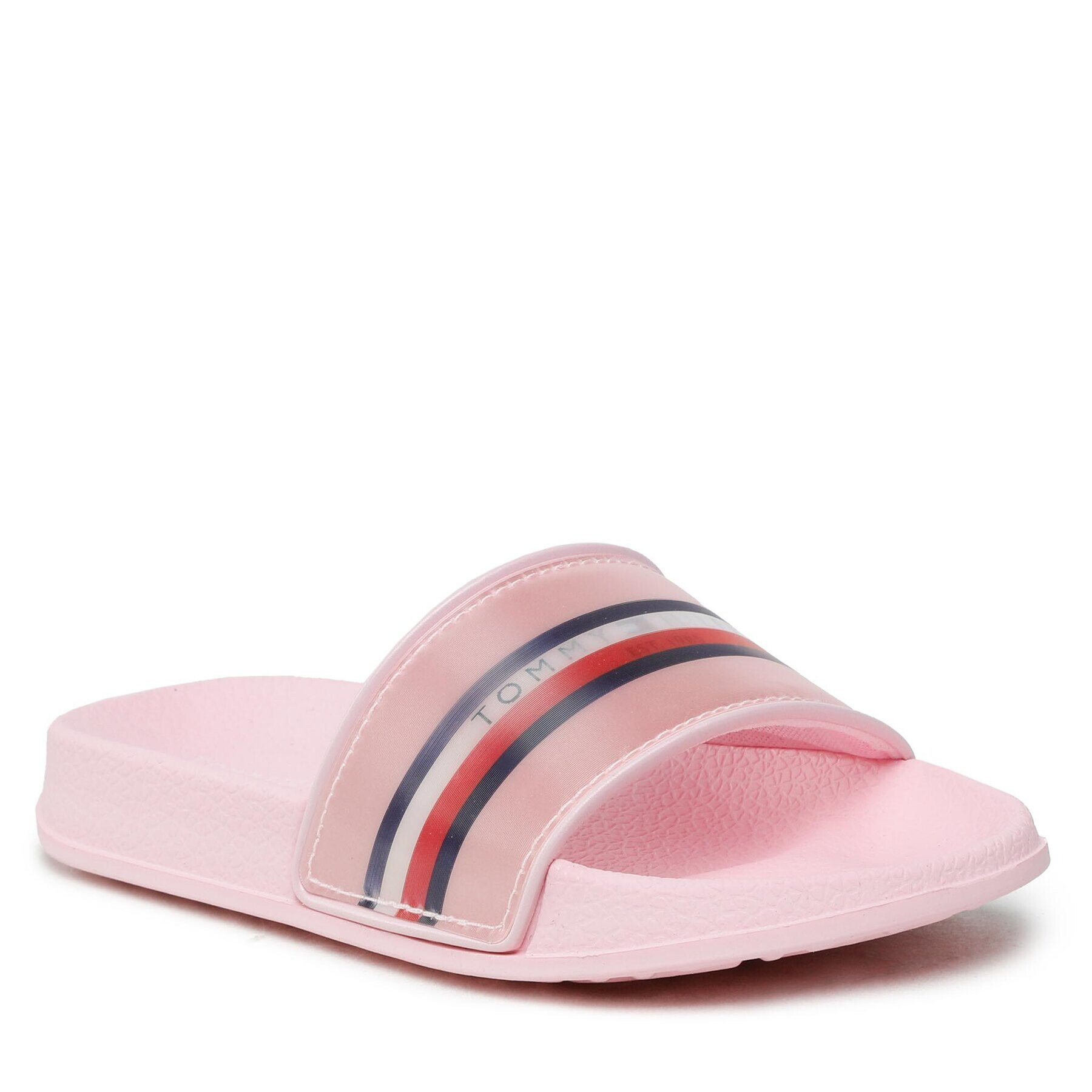 Tommy Hilfiger Чехли Reflective Pool Slide T3A0-32803-1172 M Розов - Pepit.bg