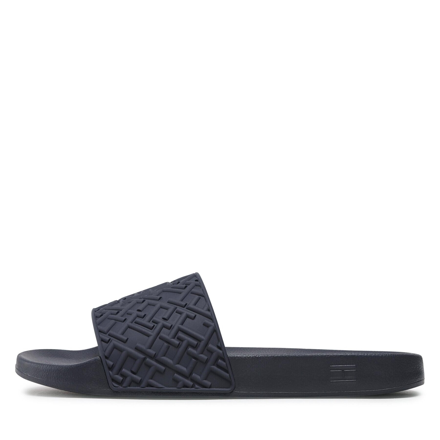 Tommy Hilfiger Чехли Rubber Th Monogram Pool Slide FM0FM04464 Тъмносин - Pepit.bg