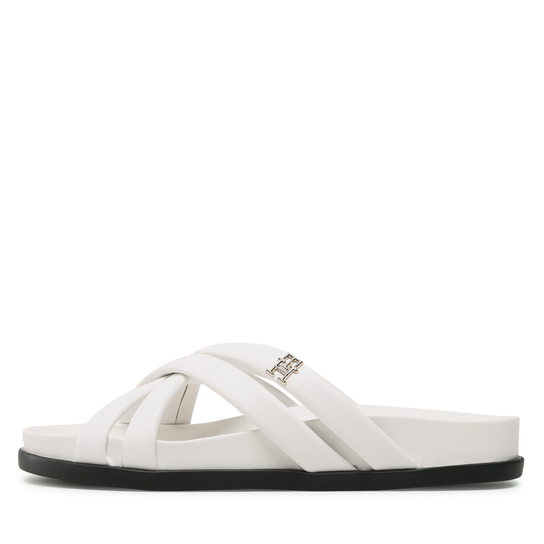 Tommy Hilfiger Чехли Strap Feminine Sandal FW0FW07081 Бял - Pepit.bg