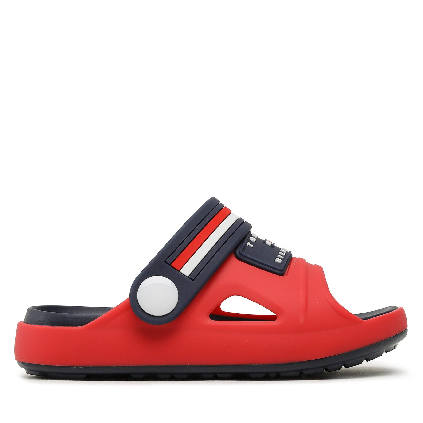 Tommy Hilfiger Чехли Stripes Comfy Sandal 3X2-32914-0083 M Червен - Pepit.bg