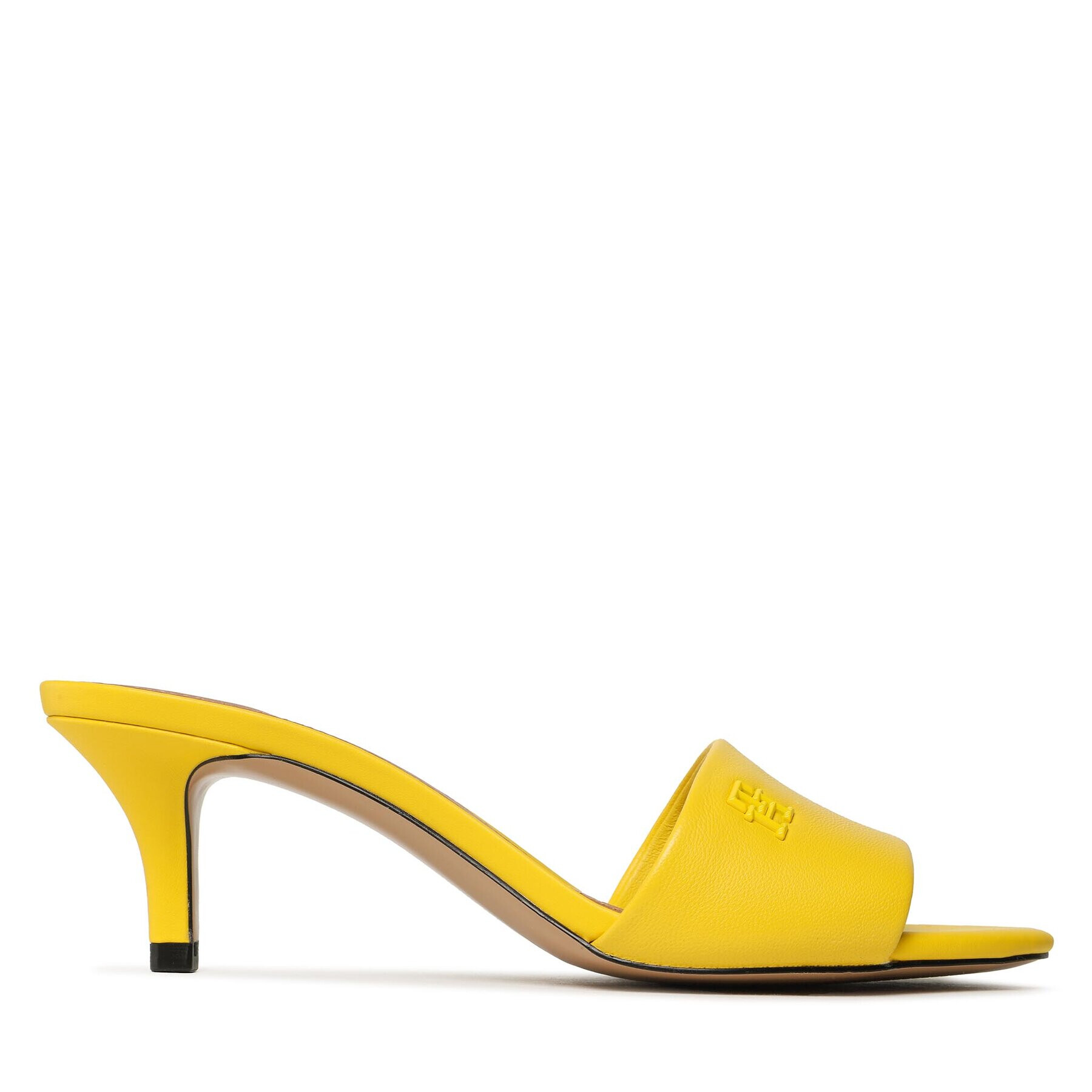 Tommy Hilfiger Чехли Th Elevated Mid Heel Sandal FW0FW07453 Жълт - Pepit.bg