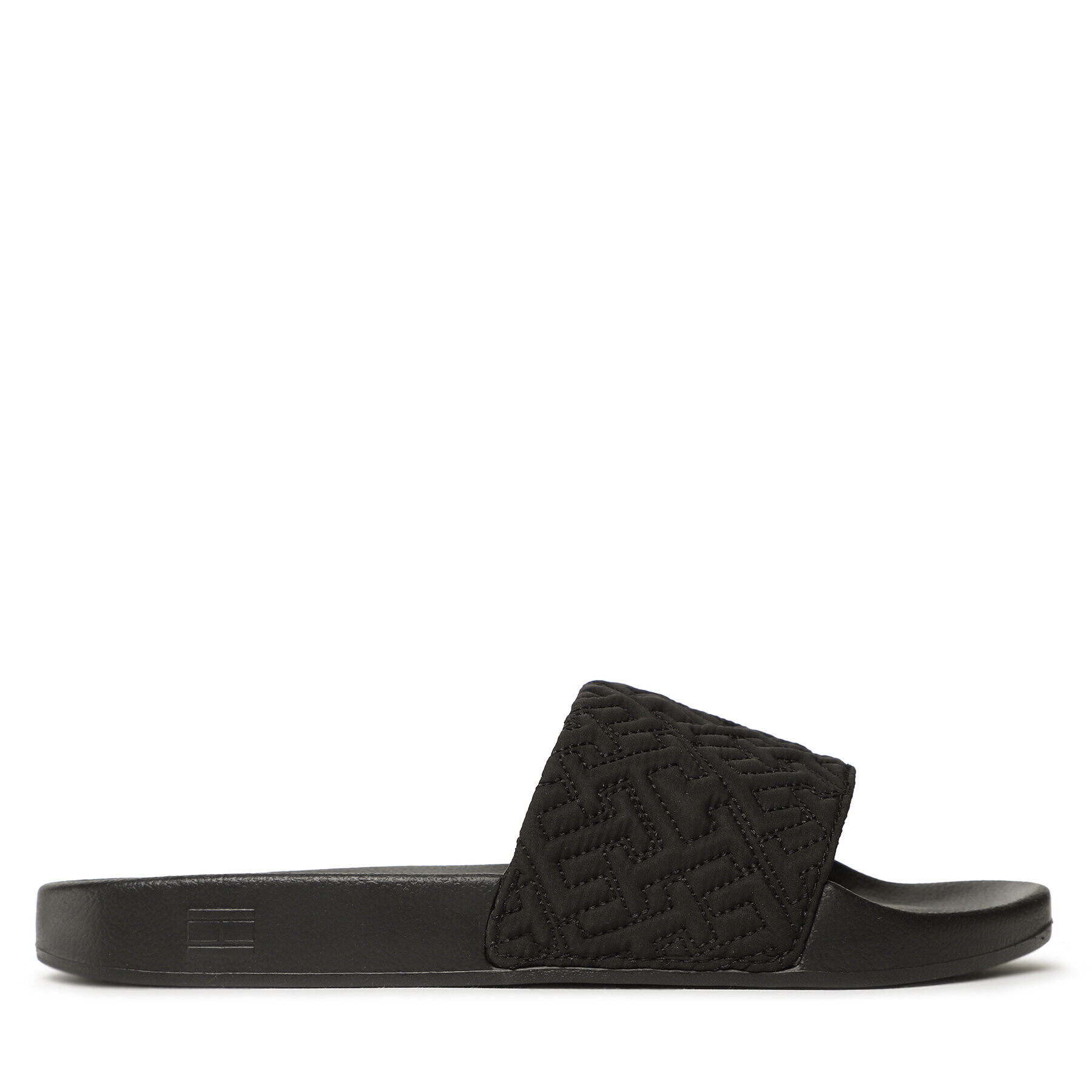 Tommy Hilfiger Чехли Th Elevated Slide FW0FW07422 Черен - Pepit.bg