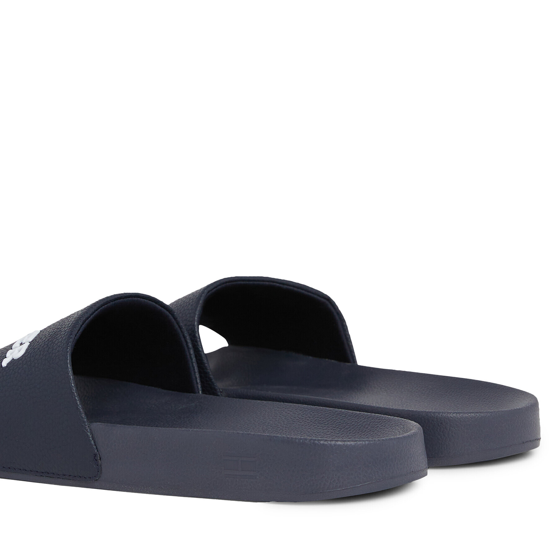 Tommy Hilfiger Чехли Th Embossed Pool Slide FM0FM04869 Син - Pepit.bg