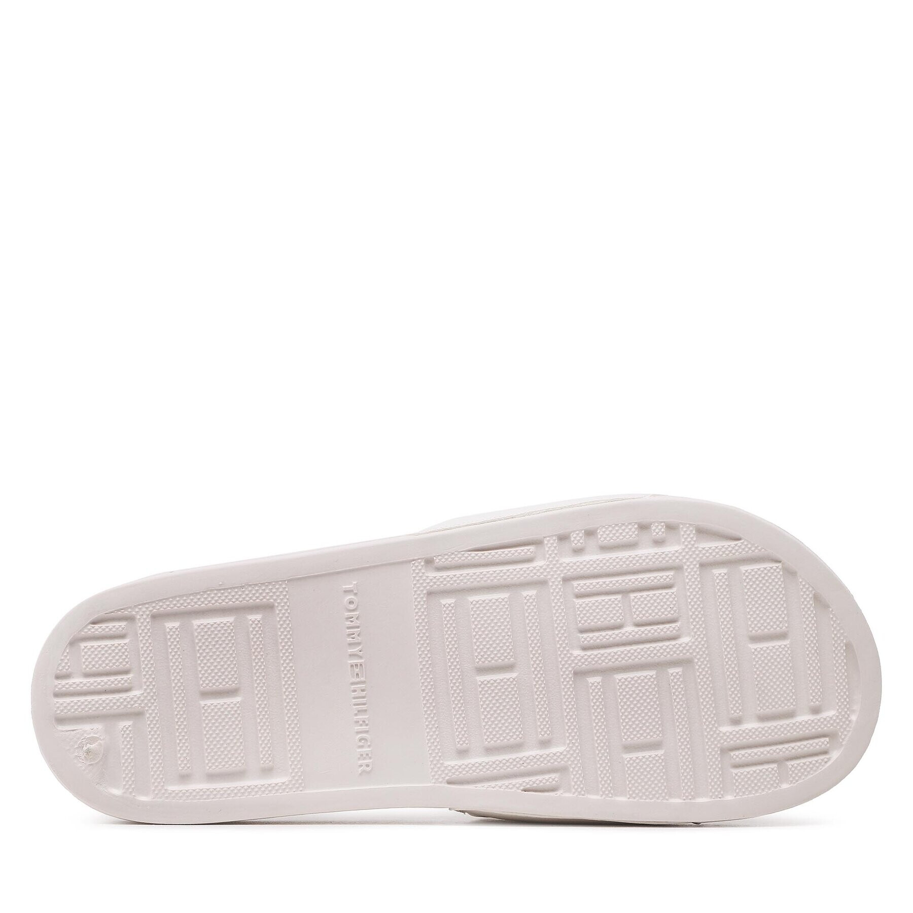 Tommy Hilfiger Чехли Th Embroidery Pool Slide FM0FM04465 Бял - Pepit.bg