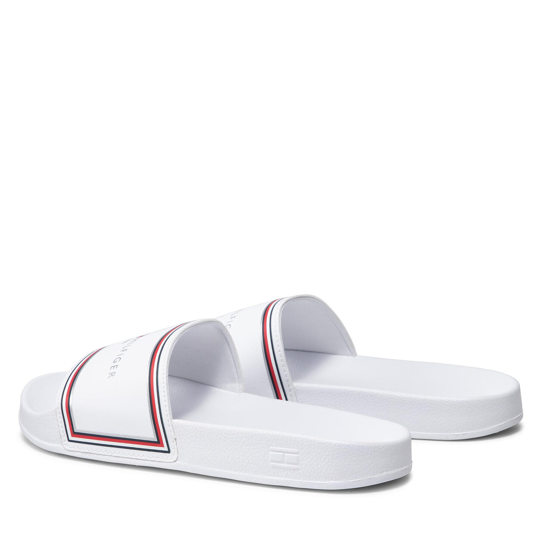 Tommy Hilfiger Чехли Th Essentials Pool Slide FW0FW05933 Бял - Pepit.bg
