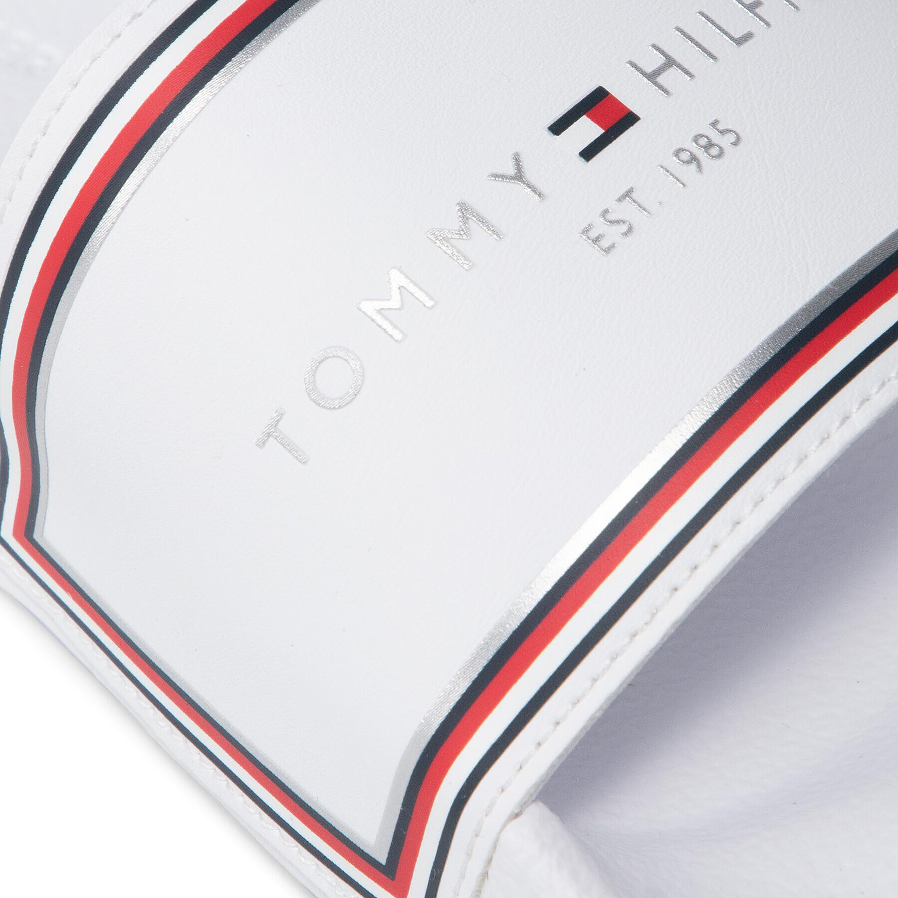 Tommy Hilfiger Чехли Th Essentials Pool Slide FW0FW05933 Бял - Pepit.bg