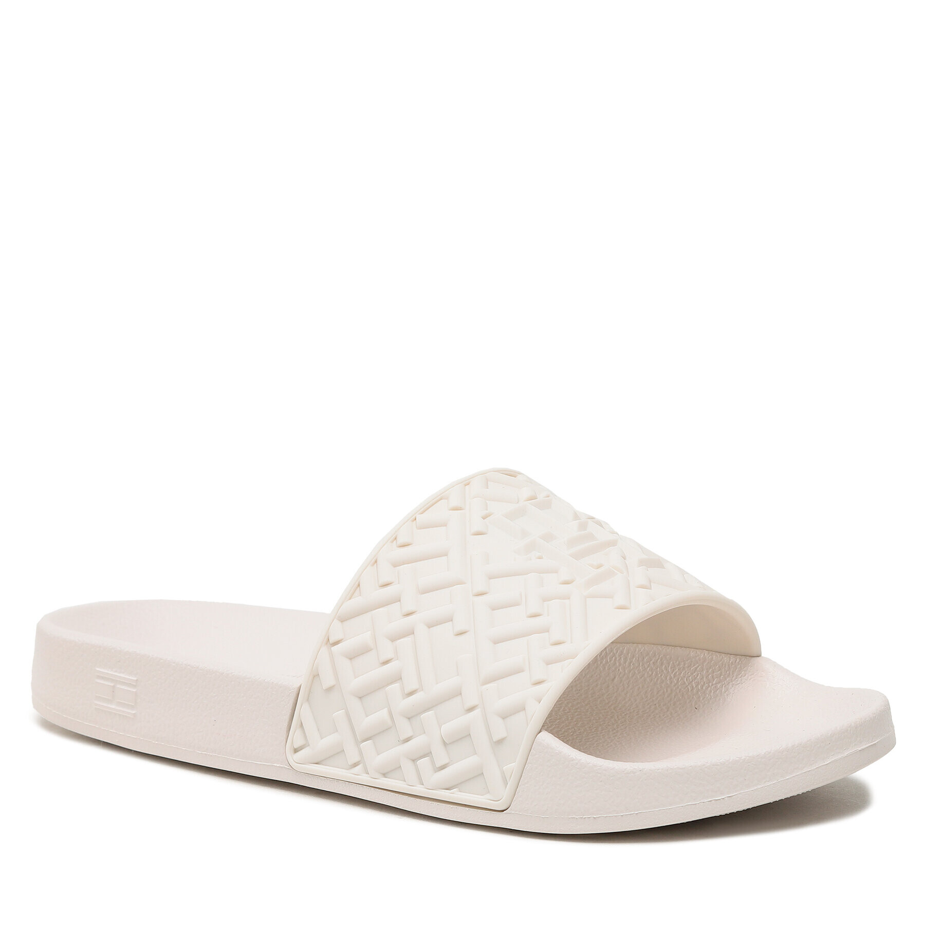 Tommy Hilfiger Чехли Th Monogram Pool Slide FW0FW06987 Бял - Pepit.bg