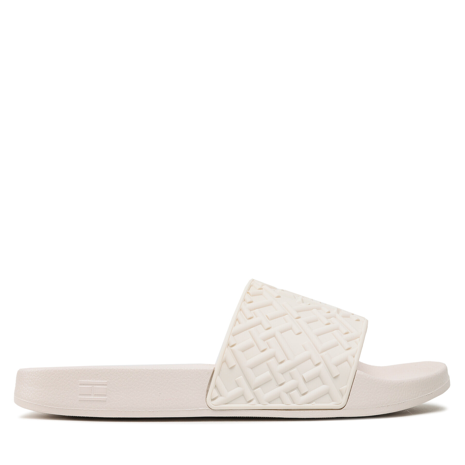 Tommy Hilfiger Чехли Th Monogram Pool Slide FW0FW06987 Бял - Pepit.bg