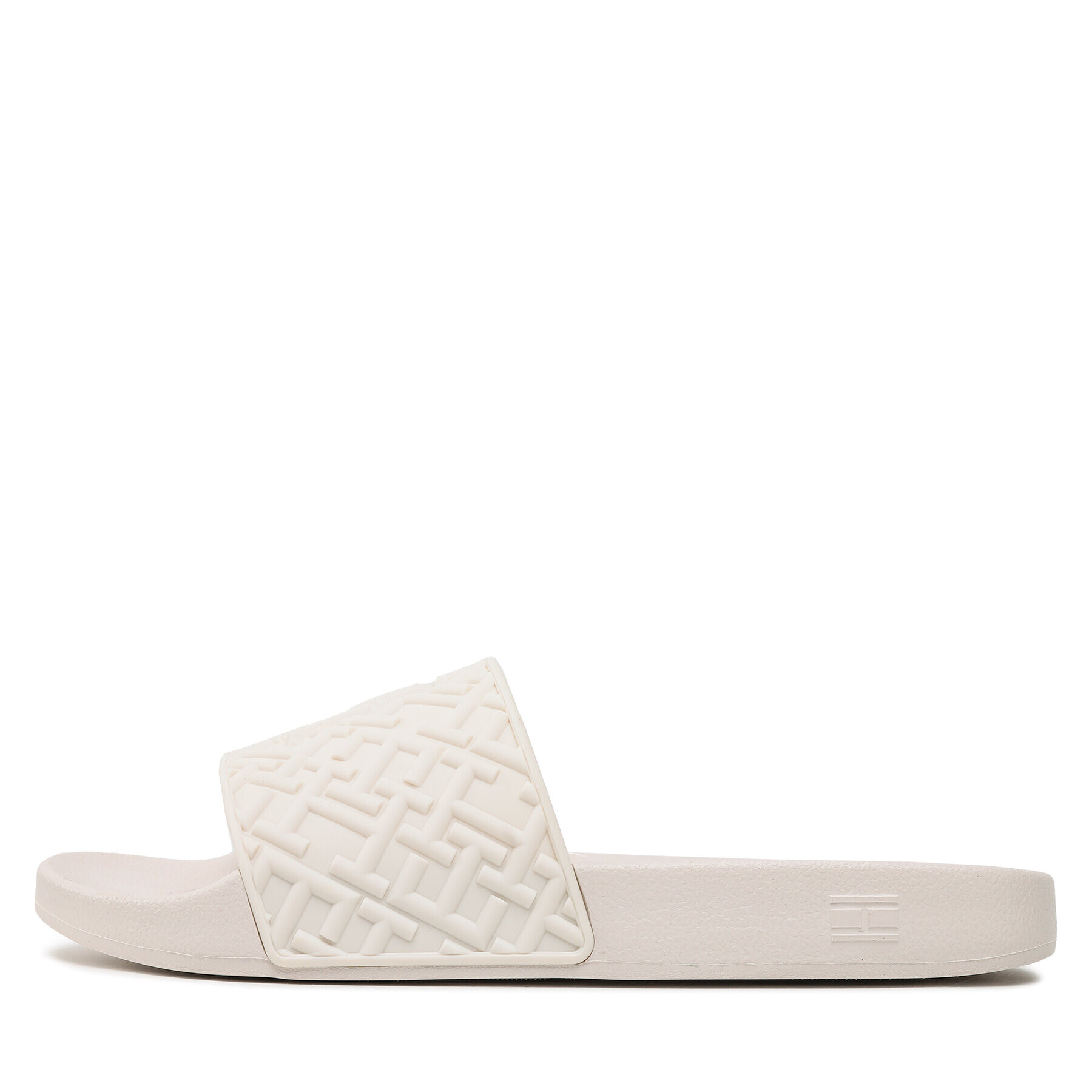 Tommy Hilfiger Чехли Th Monogram Pool Slide FW0FW06987 Бял - Pepit.bg