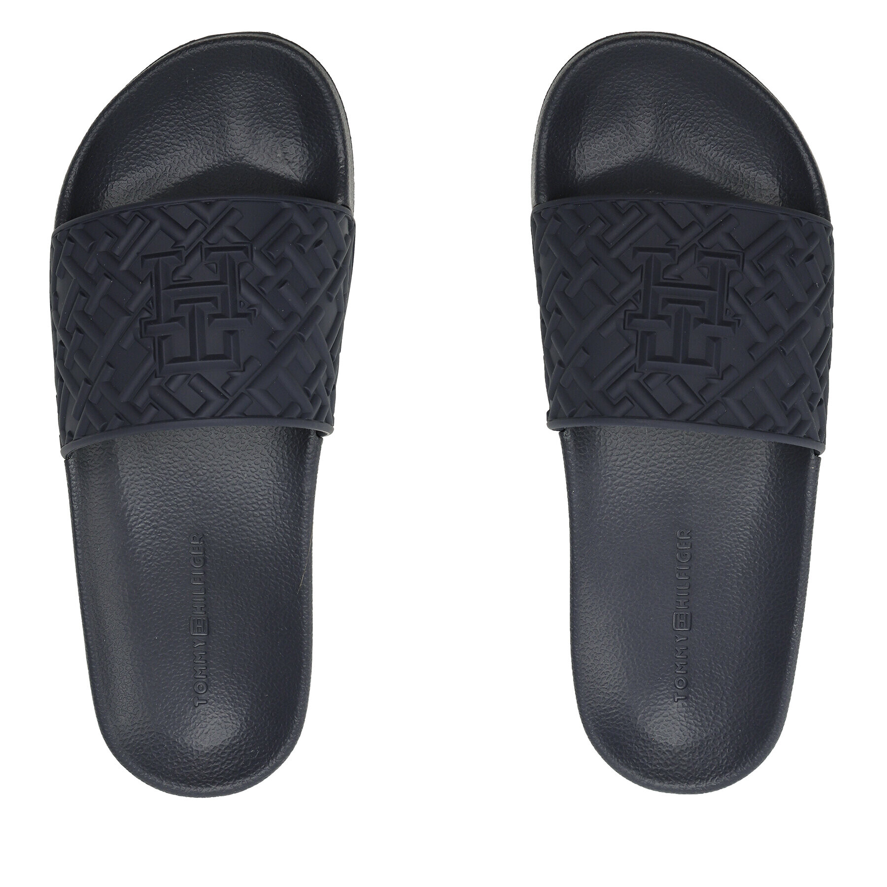 Tommy Hilfiger Чехли Th Monogram Pool Slide FW0FW06987 Тъмносин - Pepit.bg