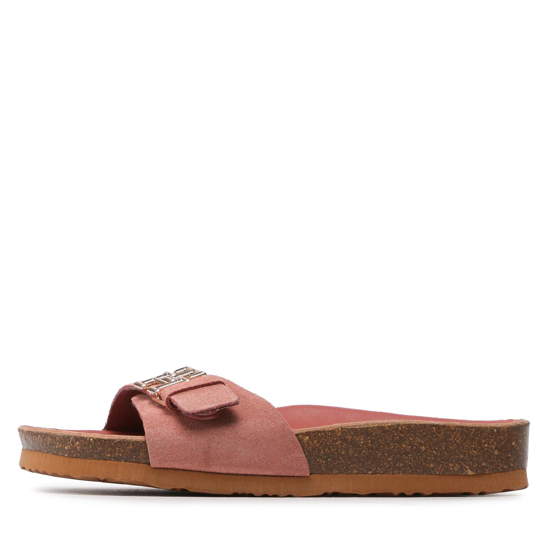 Tommy Hilfiger Чехли Th Mule Sandal Slide FW0FW07071 Розов - Pepit.bg