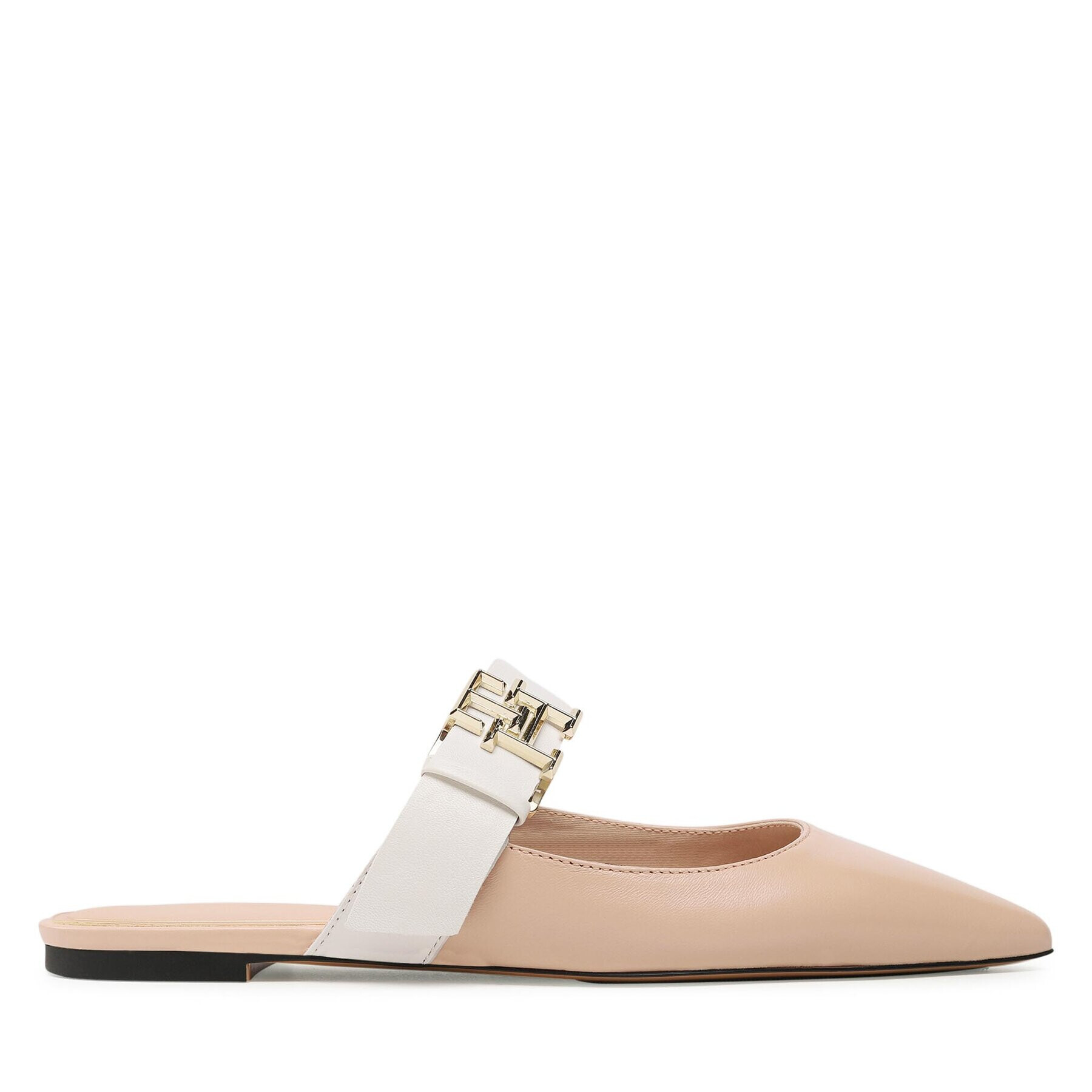 Tommy Hilfiger Чехли Th Pointy Feminne Mule FW0FW06997 Розов - Pepit.bg