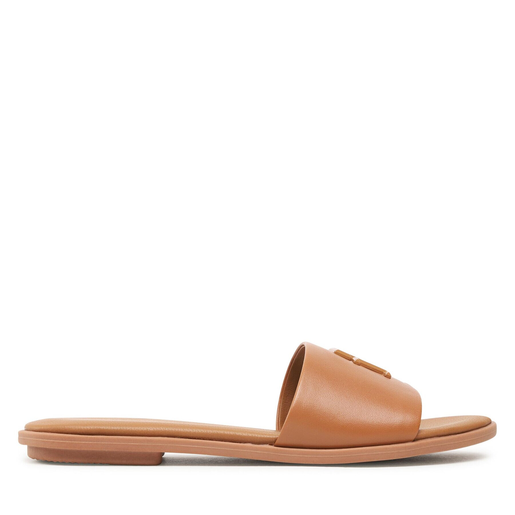Tommy Hilfiger Чехли Th Pop Mule FW0FW07097 Кафяв - Pepit.bg