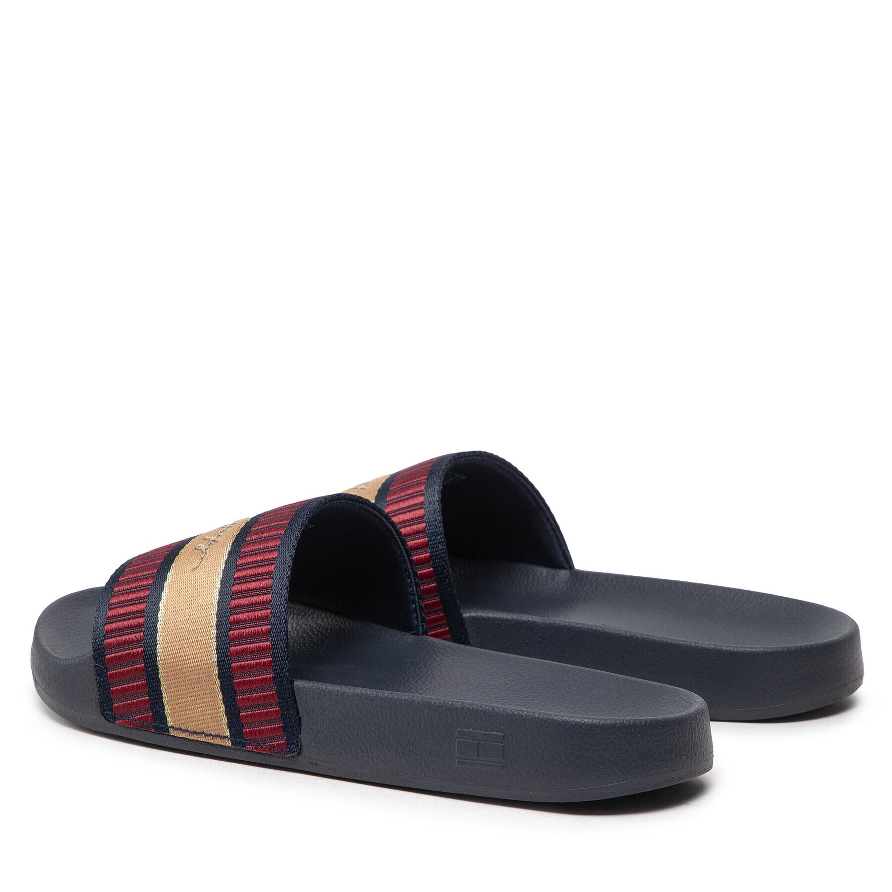 Tommy Hilfiger Чехли Webbing Signature Slide FW0FW06720 Цветен - Pepit.bg