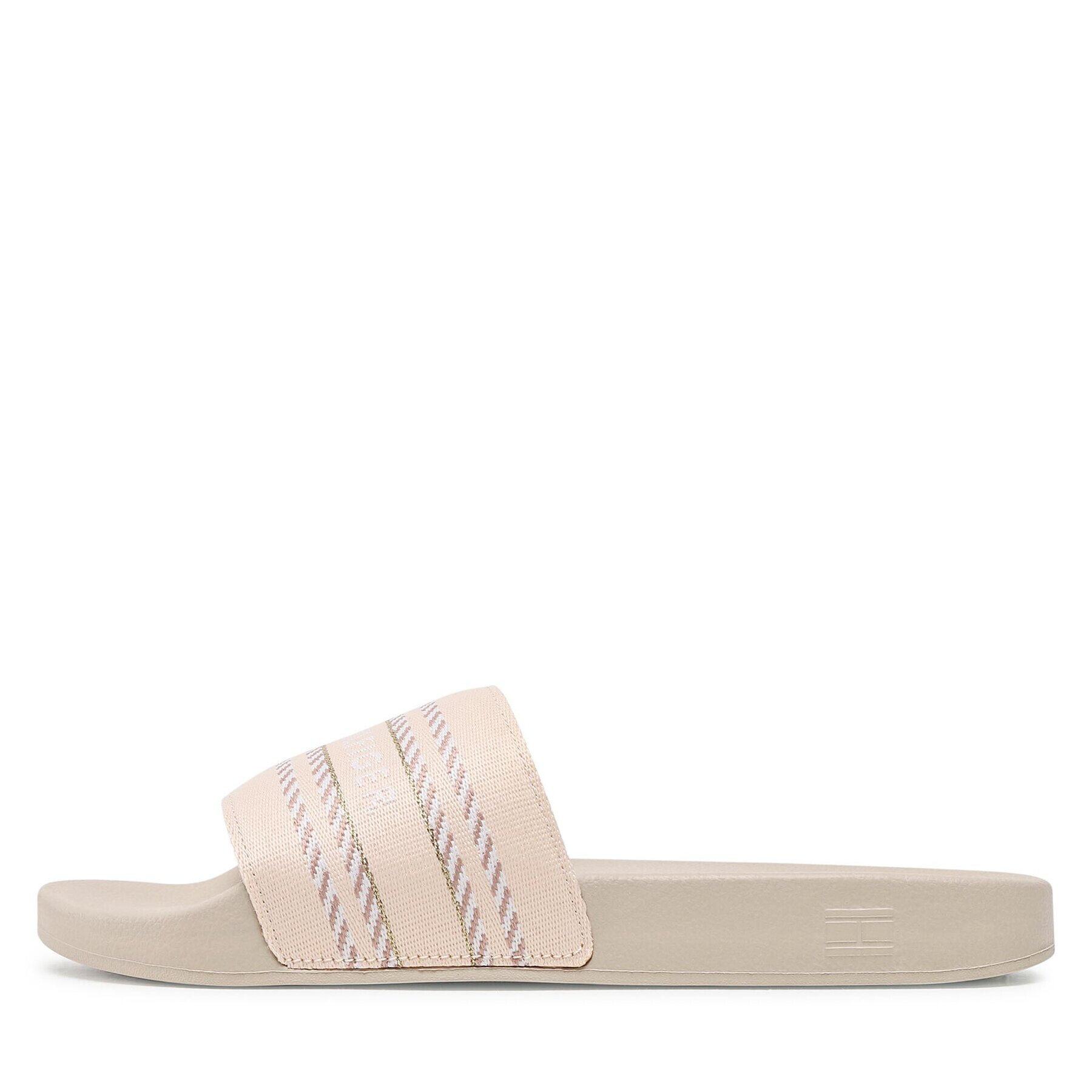 Tommy Hilfiger Чехли Webbing Slide FW0FW07153 Бежов - Pepit.bg