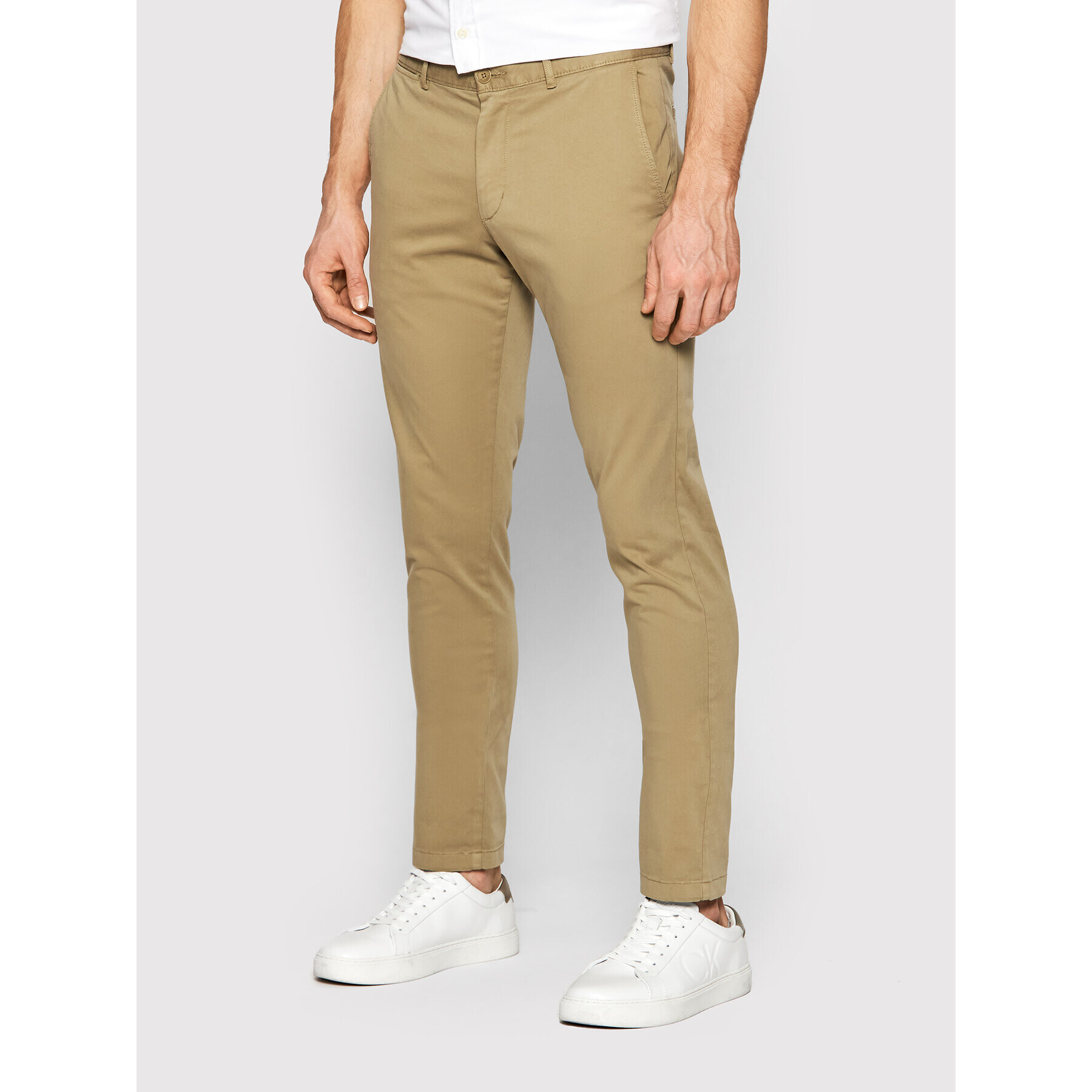 Tommy Hilfiger Чино панталони Bleecker MW0MW13846 Кафяв Slim Fit - Pepit.bg