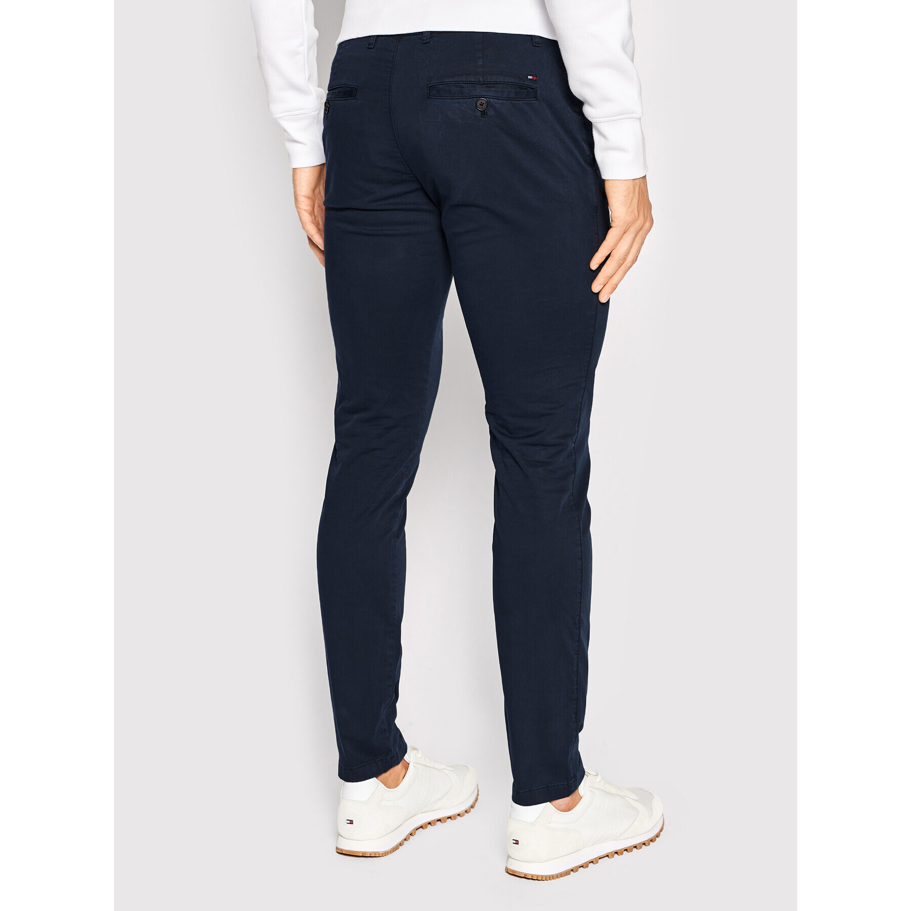 Tommy Hilfiger Чино панталони Bleecker MW0MW26839 Тъмносин Slim Fit - Pepit.bg