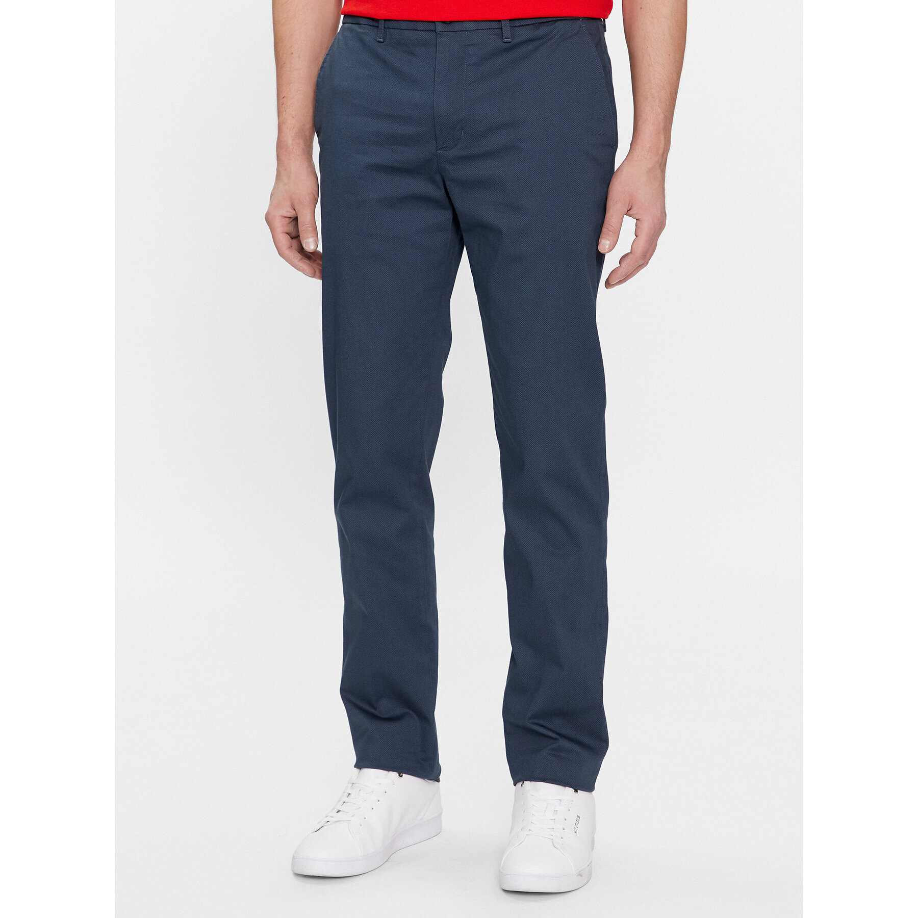 Tommy Hilfiger Чино панталони Denton MW0MW33938 Тъмносин Slim Fit - Pepit.bg