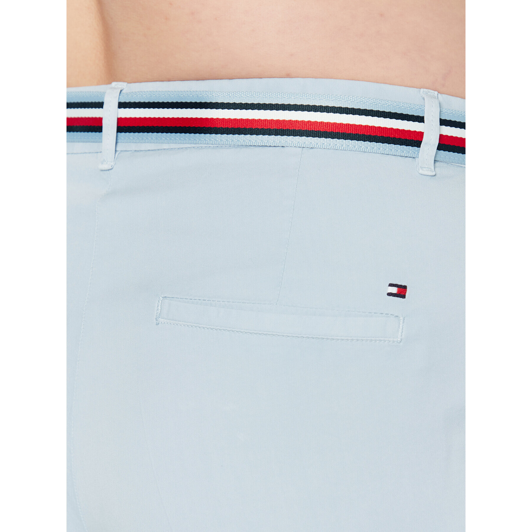 Tommy Hilfiger Curve Чино панталони Hailey WW0WW35403 Син Slim Fit - Pepit.bg