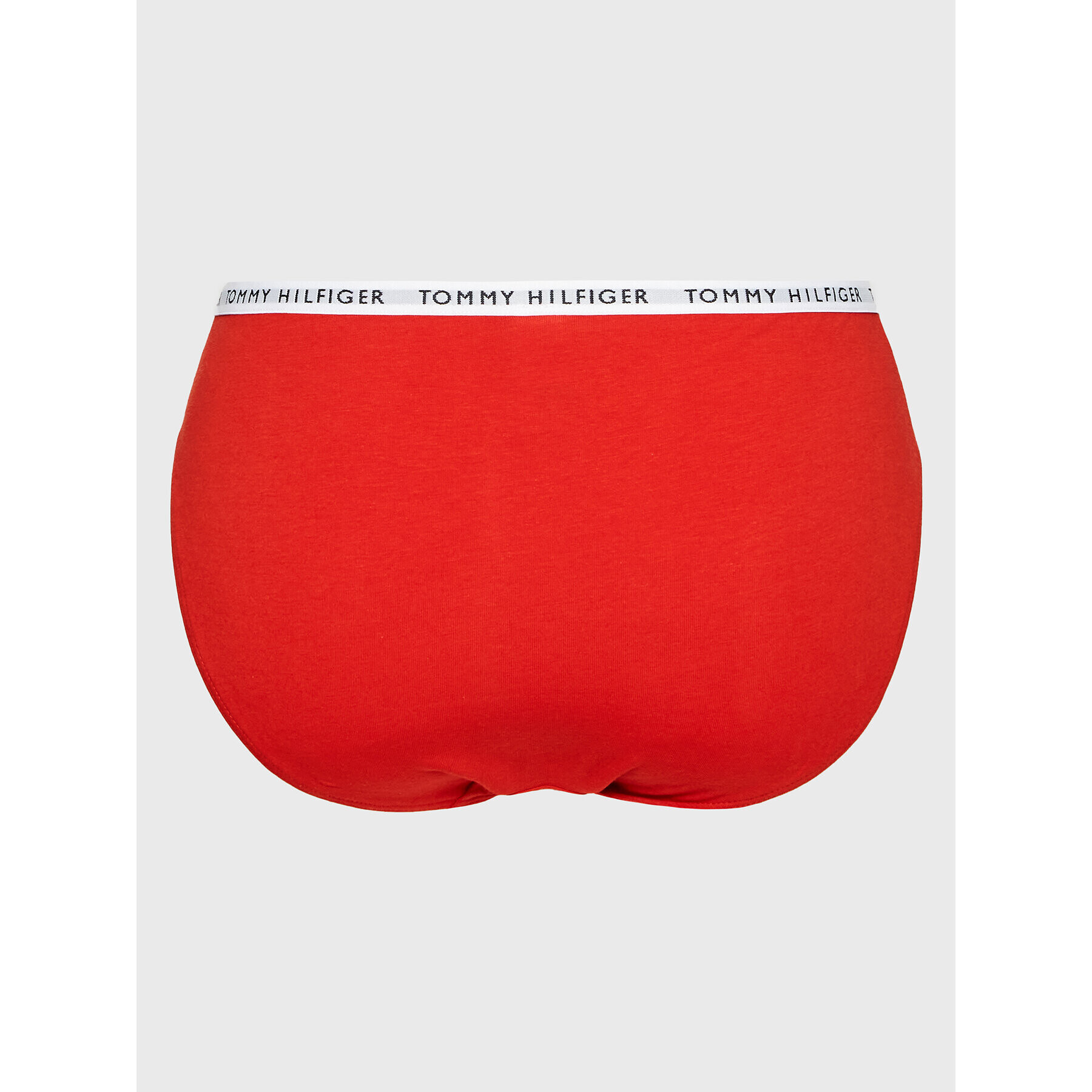 Tommy Hilfiger Curve Комплект 3 чифта класически бикини Logo Waistband UW0UW04023 Цветен - Pepit.bg