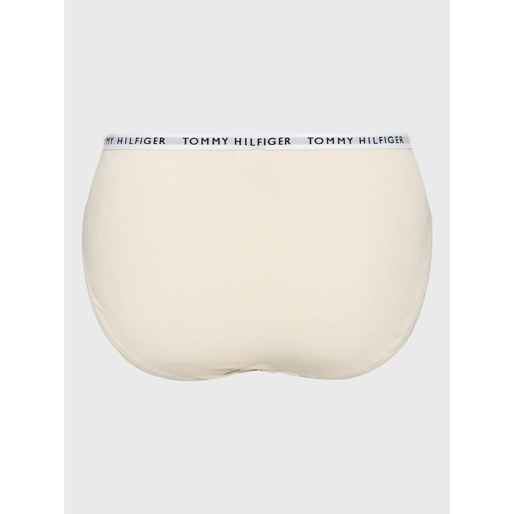 Tommy Hilfiger Curve Комплект 3 чифта класически бикини Logo Waistband UW0UW04023 Цветен - Pepit.bg