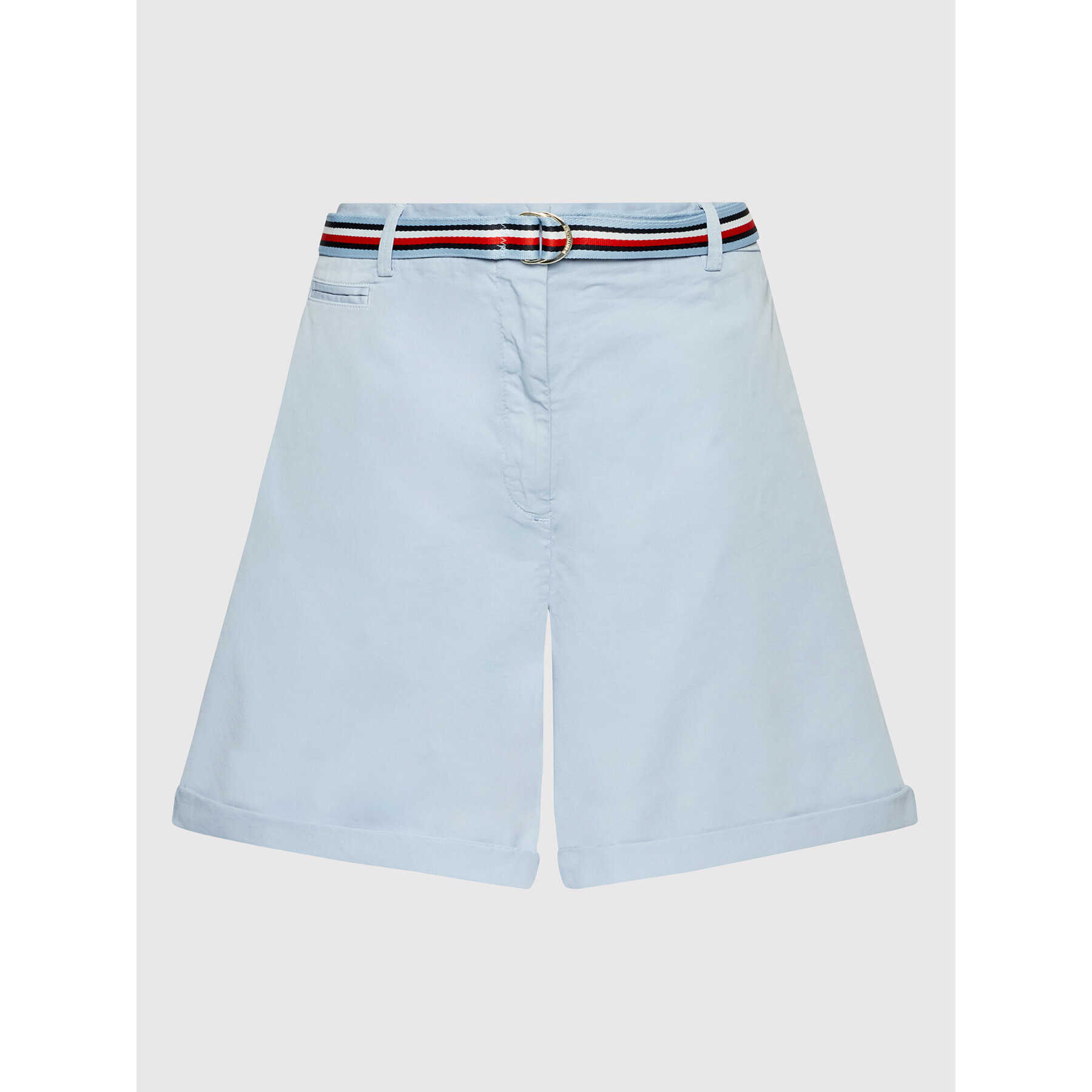 Tommy Hilfiger Curve Шорти от плат Chino WW0WW30482 Син Regular Fit - Pepit.bg