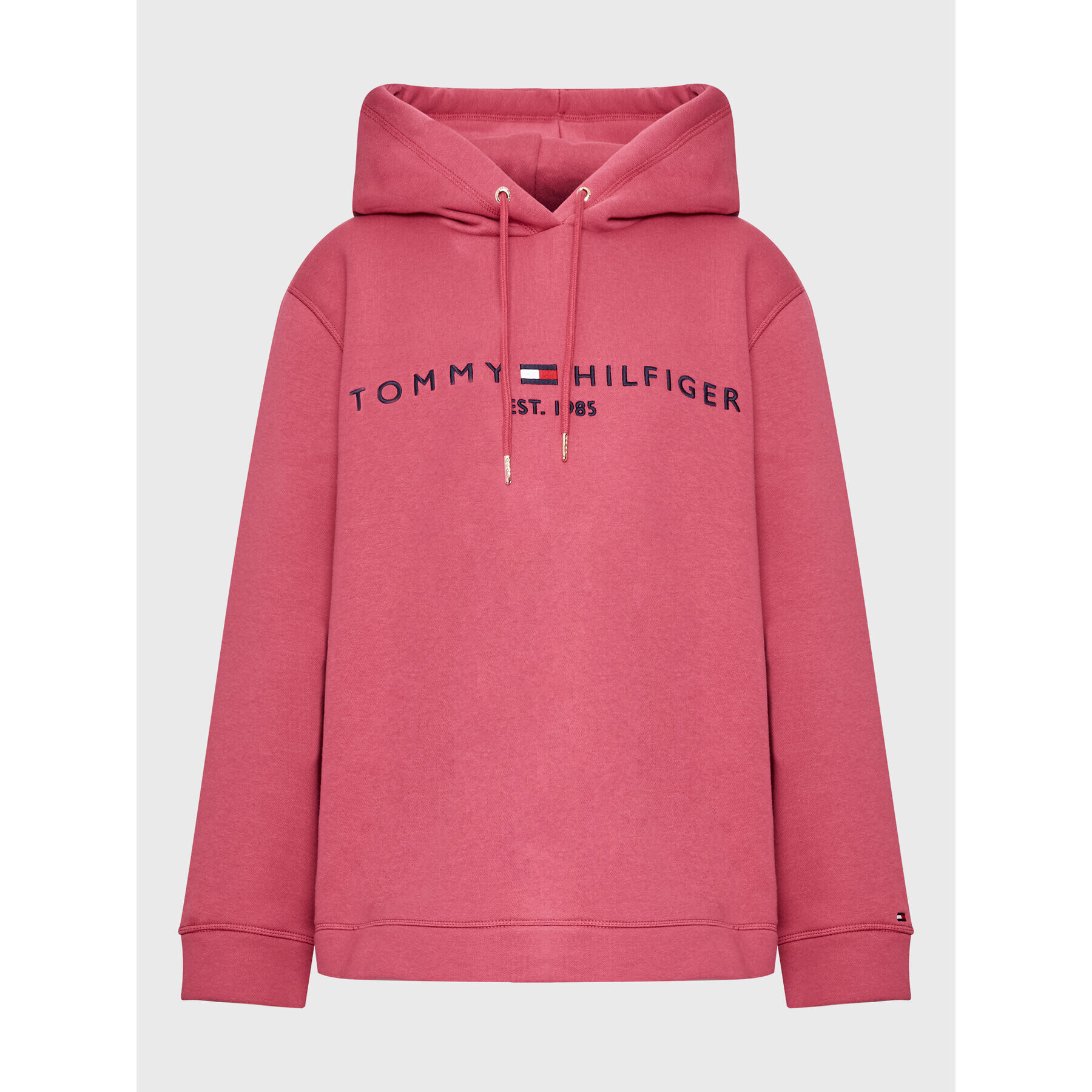 Tommy Hilfiger Curve Суитшърт Essential WW0WW29155 Розов Regular Fit - Pepit.bg