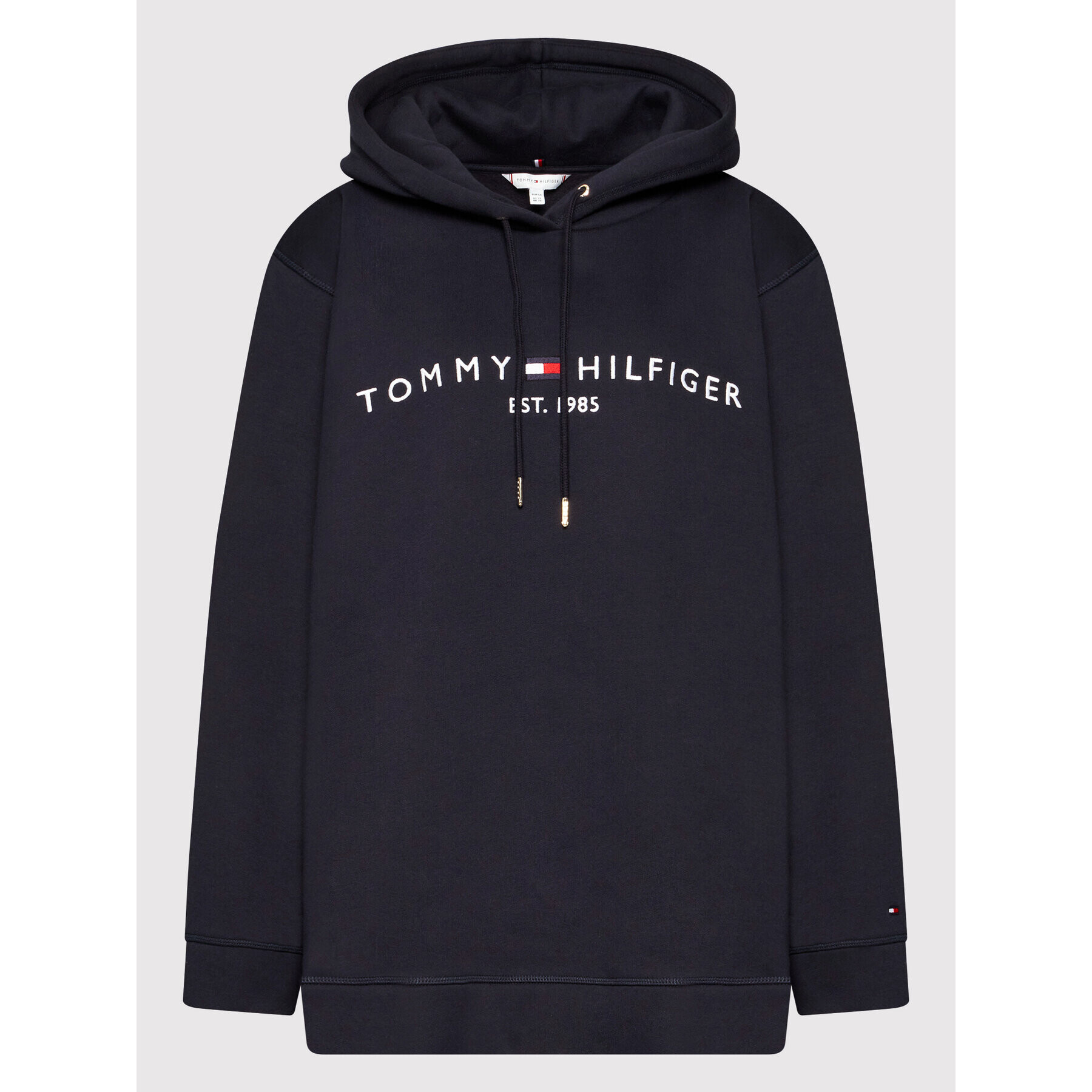 Tommy Hilfiger Curve Суитшърт Essential WW0WW29155 Тъмносин Regular Fit - Pepit.bg