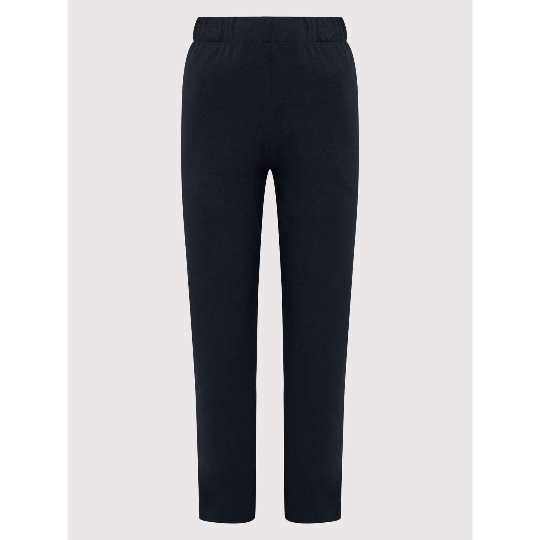Tommy Hilfiger Curve Текстилни панталони Pull On Interlock WW0WW36472 Тъмносин Regular Fit - Pepit.bg