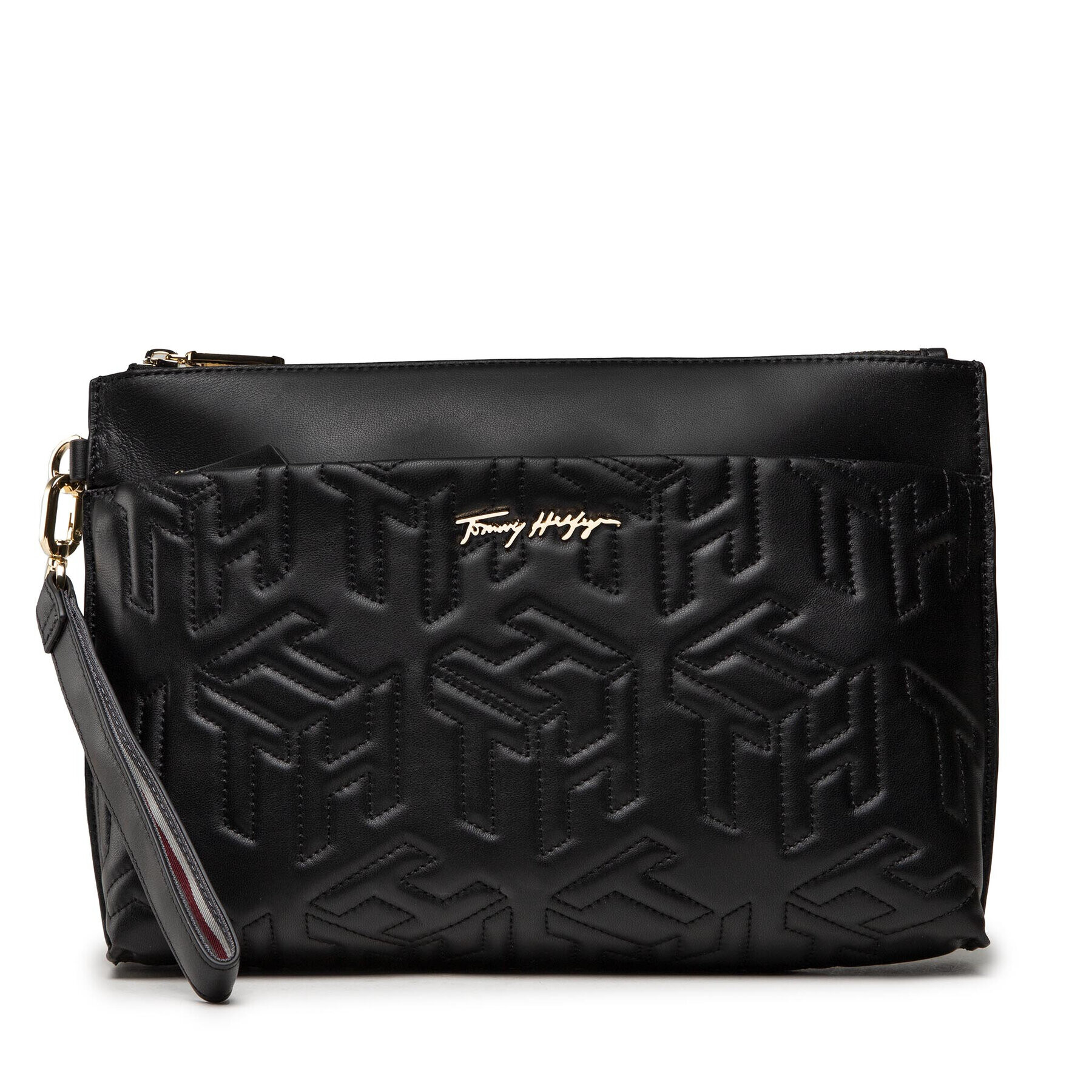 Tommy Hilfiger Дамска чанта Icon Clutch AW0AW11045 Черен - Pepit.bg