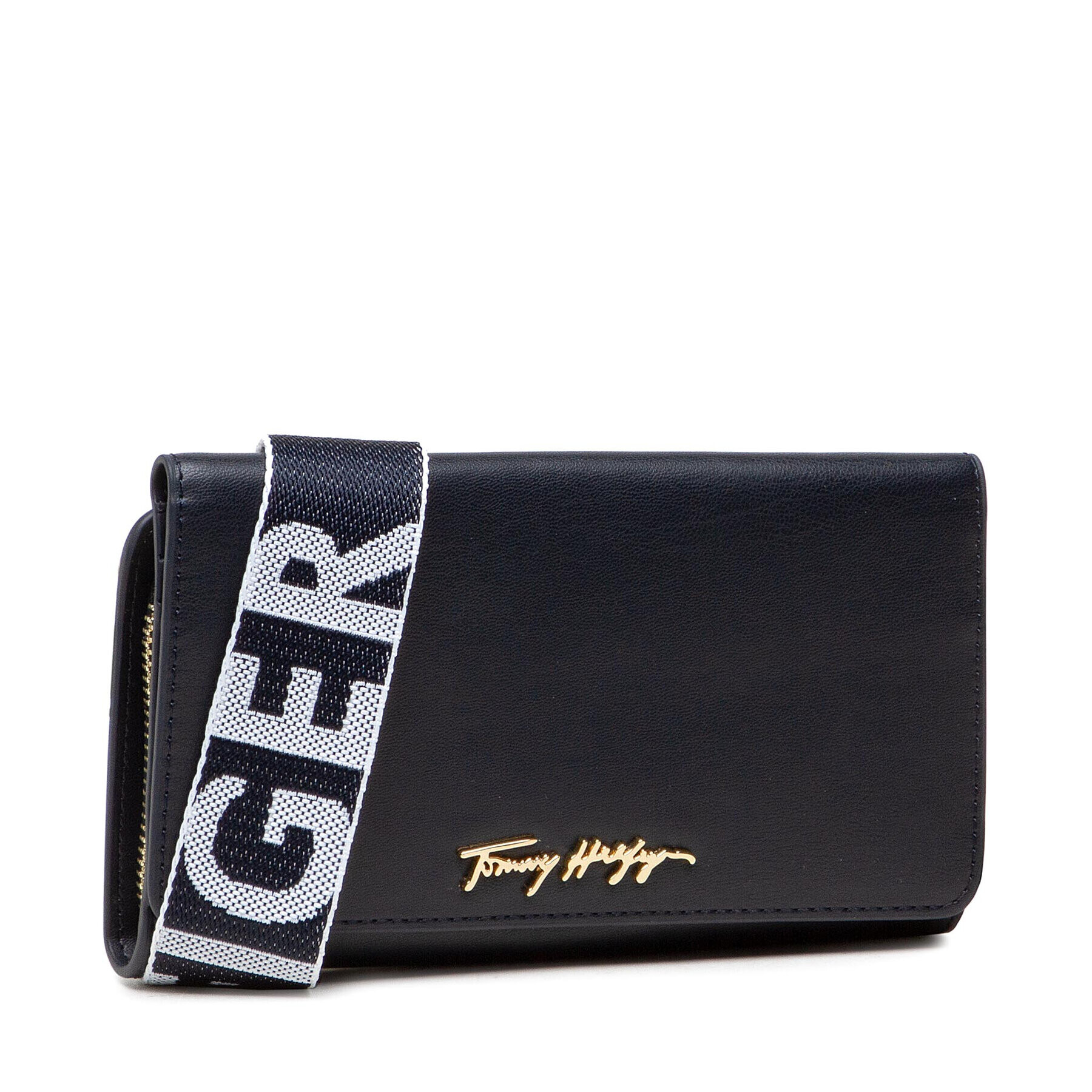 Tommy Hilfiger Дамска чанта Iconic Tommy Bumbag-Crossover AW0AW11325 Тъмносин - Pepit.bg