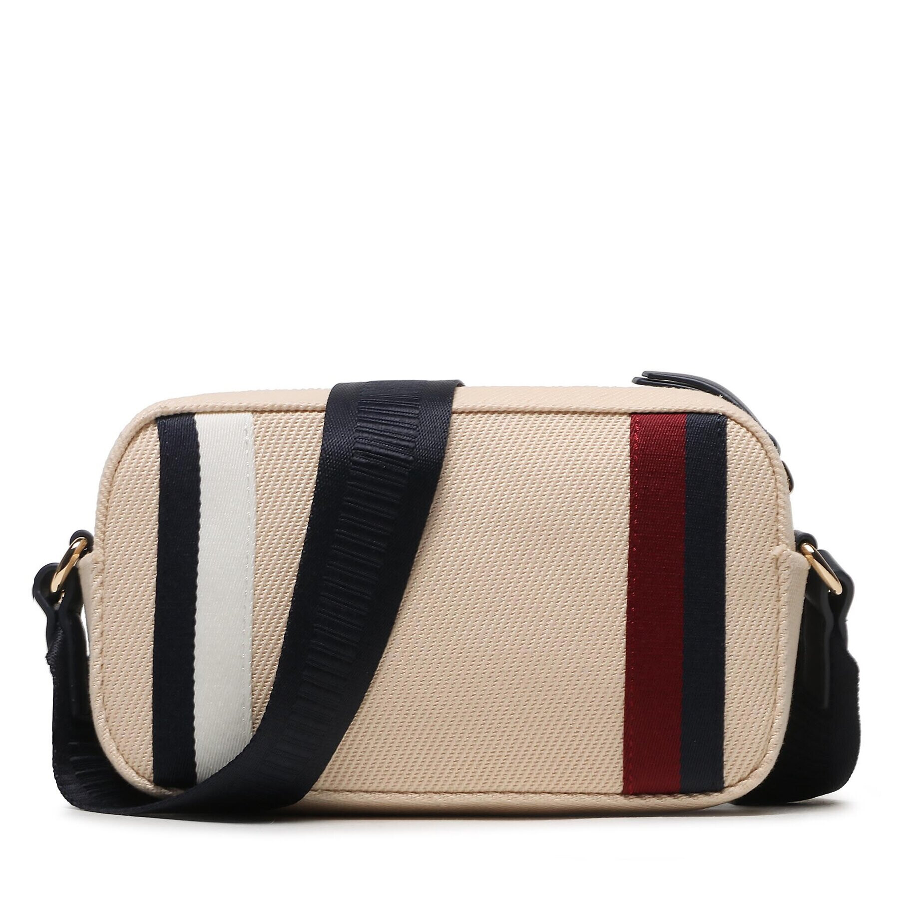 Tommy Hilfiger Дамска чанта Iconic Tommy Camera Bag Corp AW0AW15156 Бежов - Pepit.bg