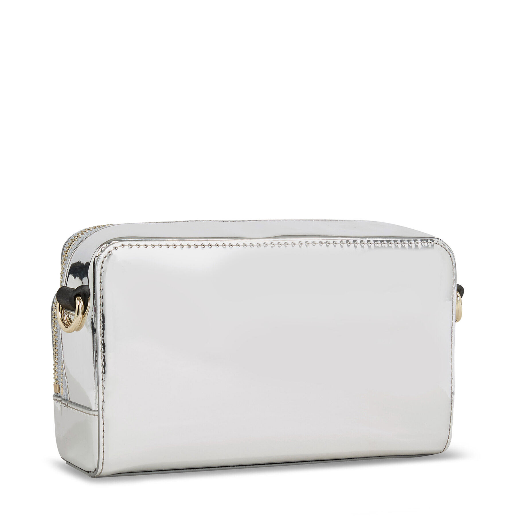 Tommy Hilfiger Дамска чанта Iconic Tommy Camera Bag Metal AW0AW15201 Сив - Pepit.bg