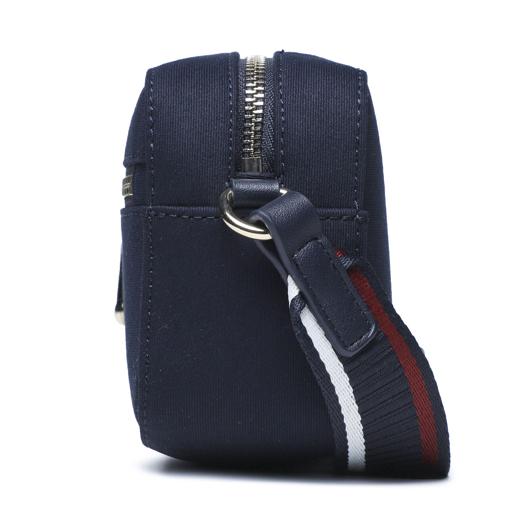 Tommy Hilfiger Дамска чанта Iconic Tommy Camera Bag Twill AW0AW15135 Тъмносин - Pepit.bg