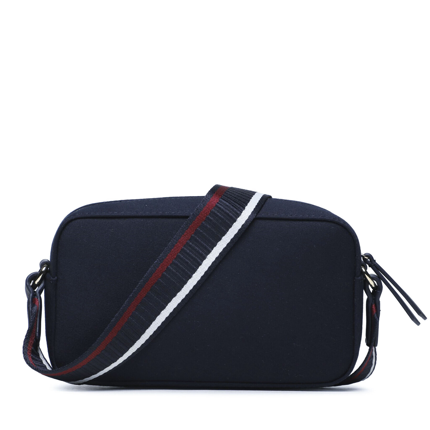 Tommy Hilfiger Дамска чанта Iconic Tommy Camera Bag Twill AW0AW15135 Тъмносин - Pepit.bg