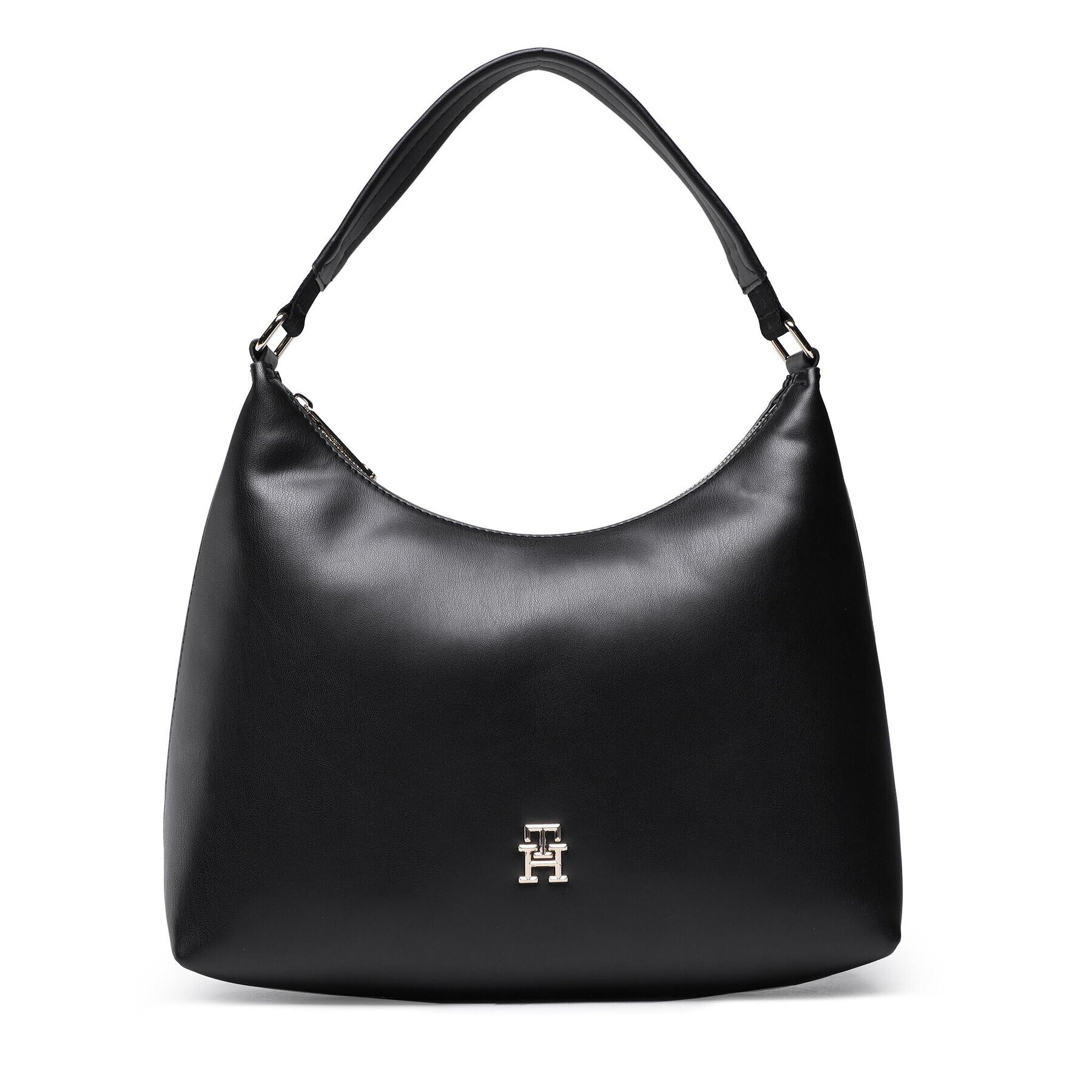 Tommy Hilfiger Дамска чанта Iconic Tommy Shoulder Bag AW0AW14181 Черен - Pepit.bg