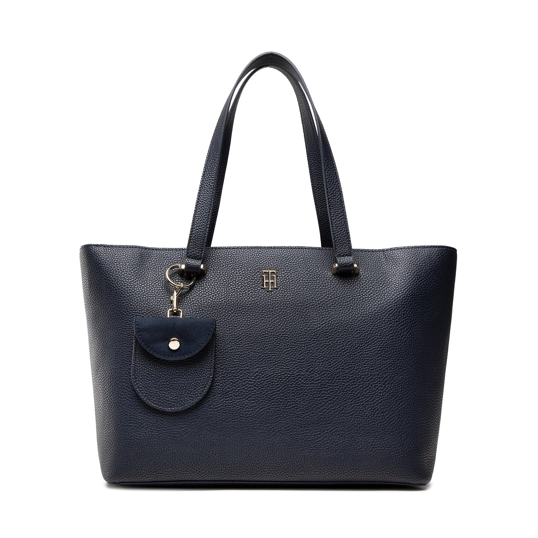 Tommy Hilfiger Дамска чанта Joy Tote Mix AW0AW10950 Тъмносин - Pepit.bg