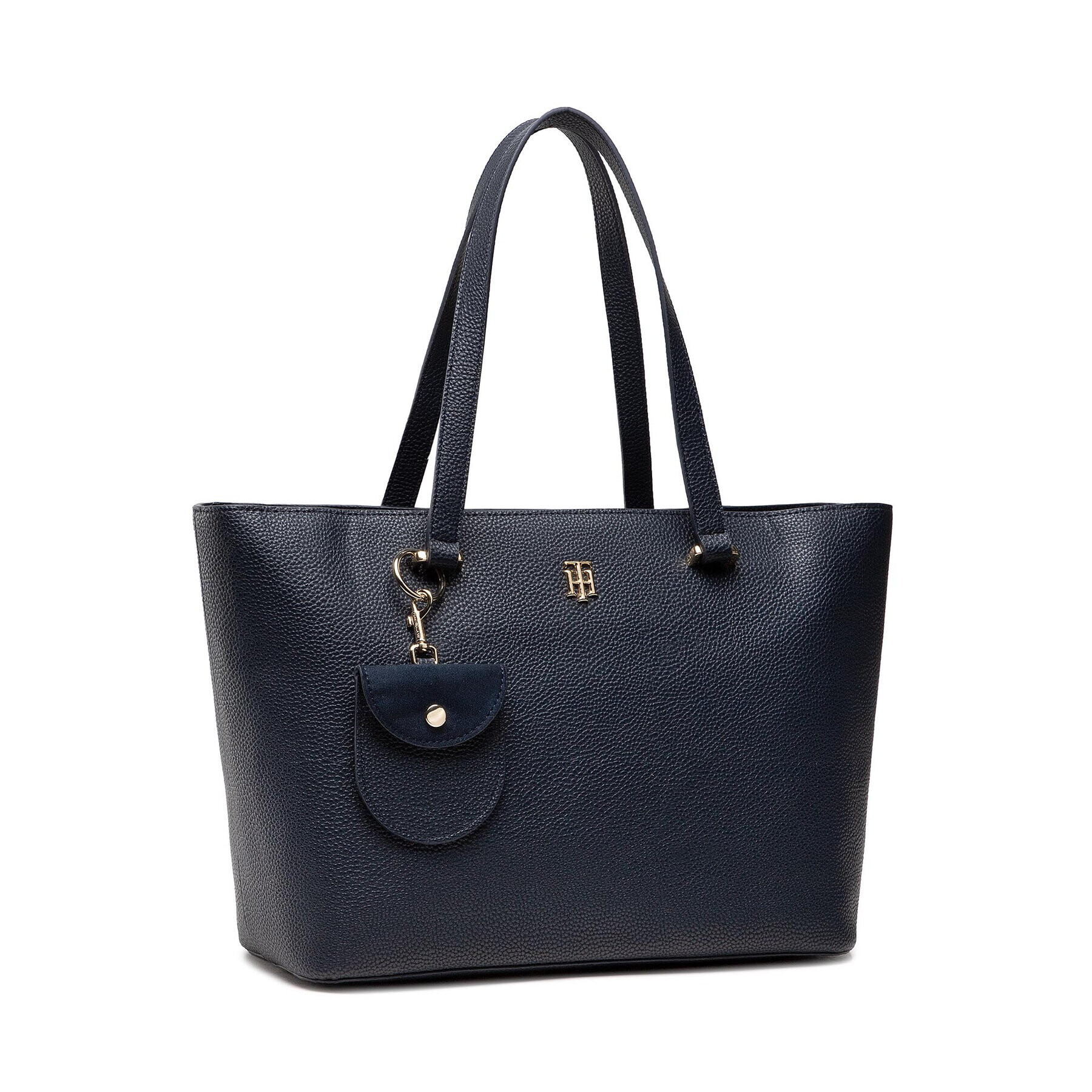 Tommy Hilfiger Дамска чанта Joy Tote Mix AW0AW10950 Тъмносин - Pepit.bg