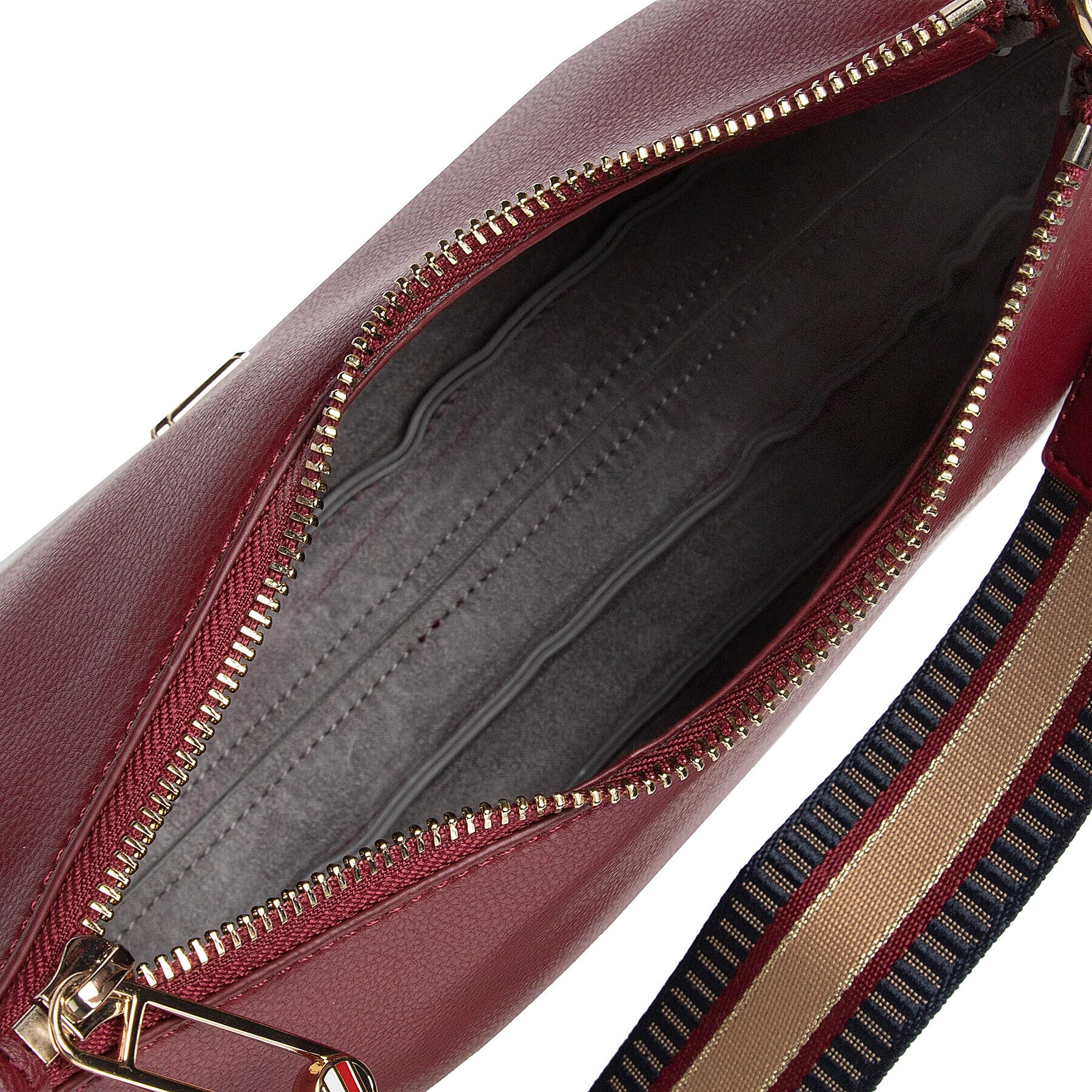 Tommy Hilfiger Дамска чанта Life Shoulder Bag AW0AW13135 Бордо - Pepit.bg