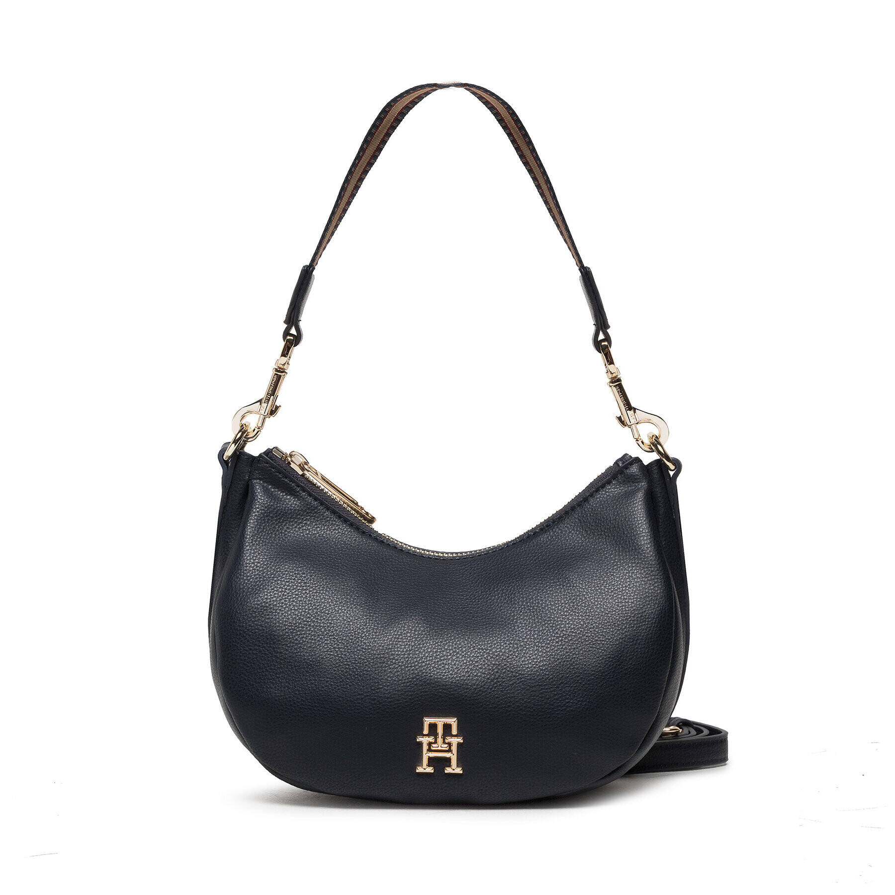 Tommy Hilfiger Дамска чанта Life Shoulder Bag AW0AW13135 Тъмносин - Pepit.bg