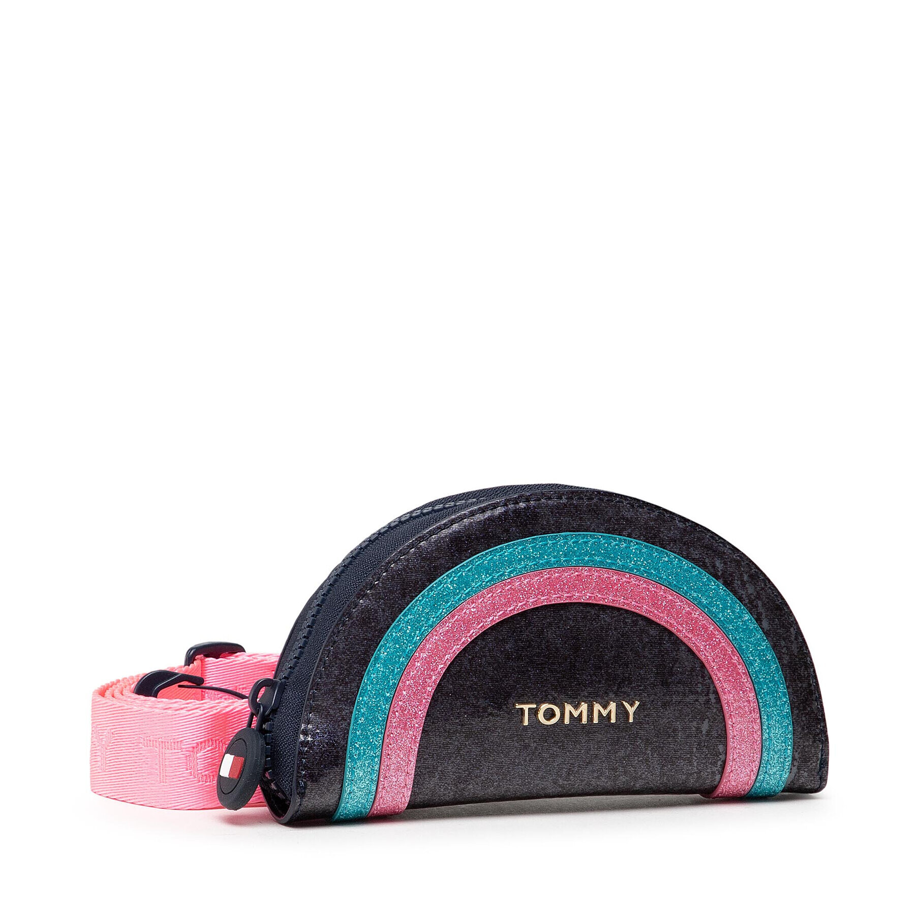 Tommy Hilfiger Дамска чанта Mini Me Fun Bag AW0AW10148 Тъмносин - Pepit.bg