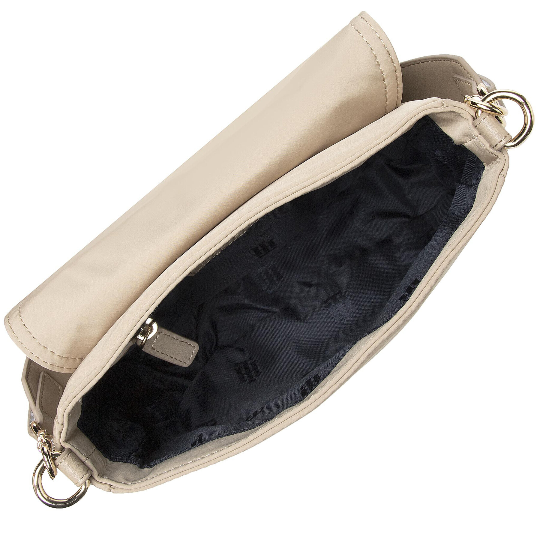 Tommy Hilfiger Дамска чанта My Tommy Shoulder Bag AW0AW12015 Бежов - Pepit.bg